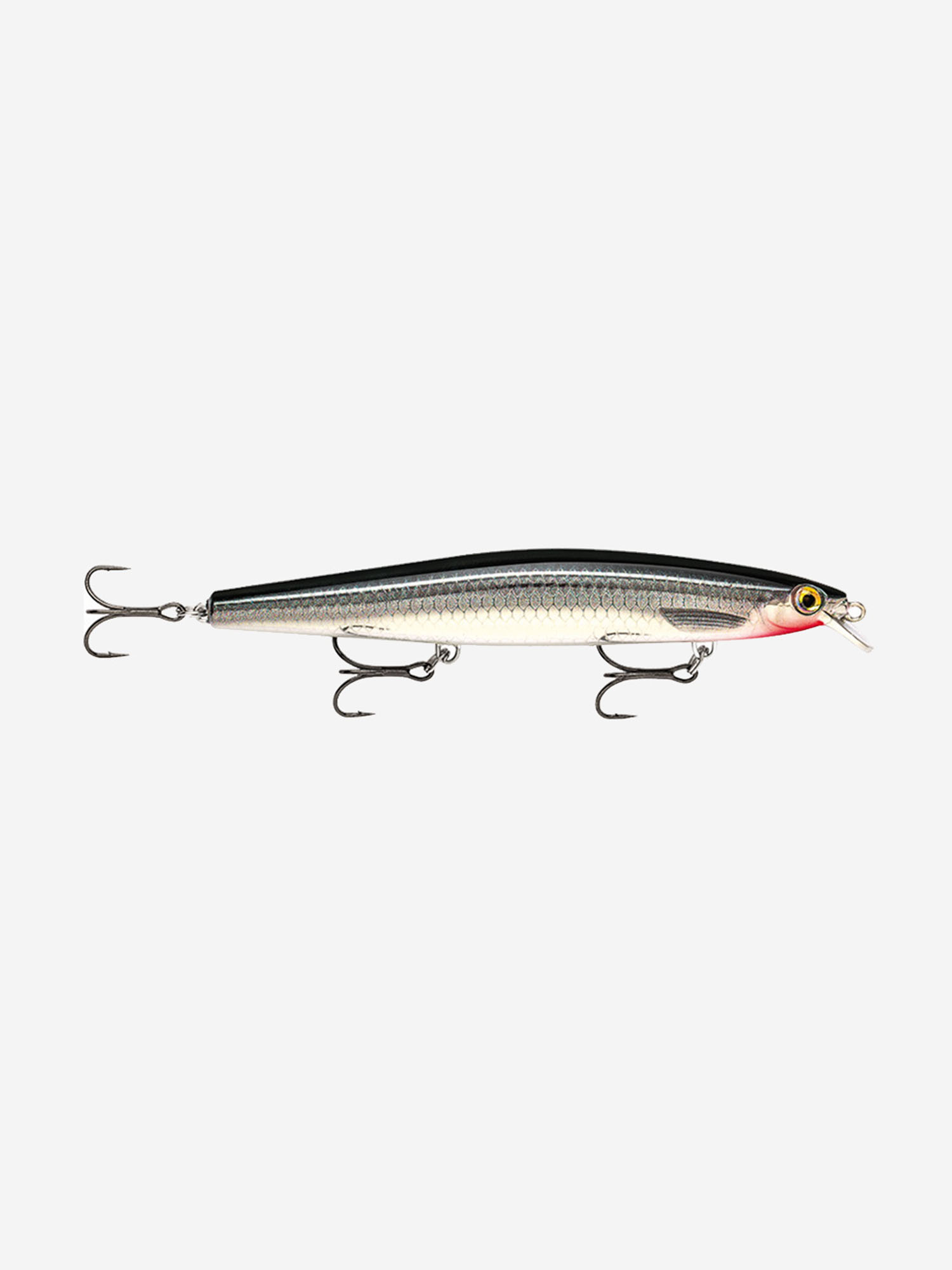

Воблер для рыбалки RAPALA MaxRap Long Range Minnow 12, 12см, 20гр, цвет BSBL, медленно тонущий, Коричневый