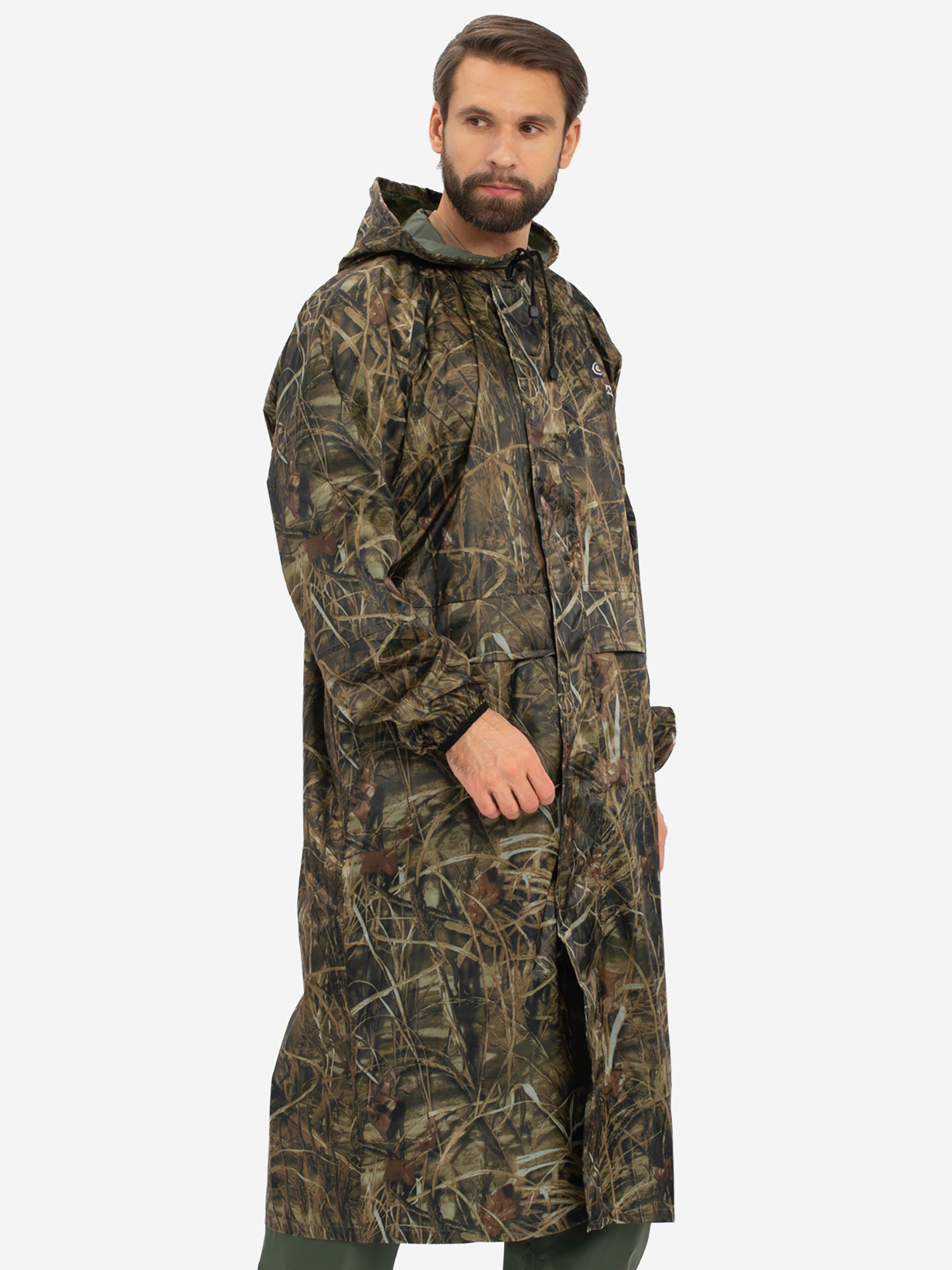 Изображение товара Плащ мужской Huntsman ВВЗ для рыбалки и охоты - Хаки