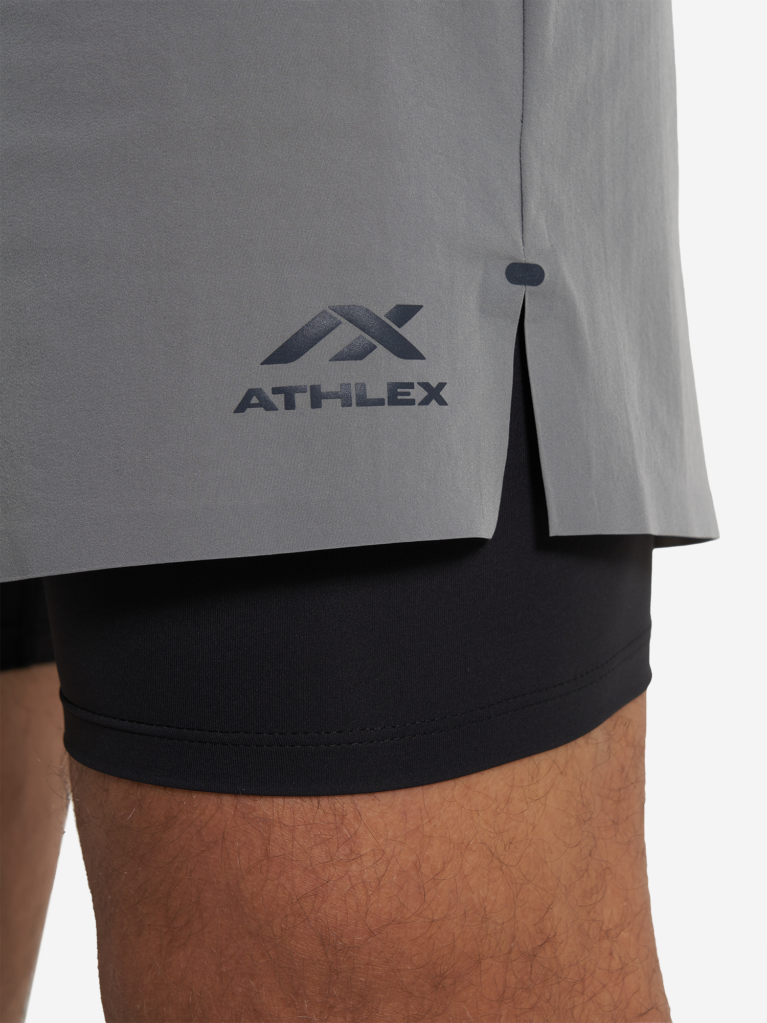 фото Шорты мужские athlex, серый