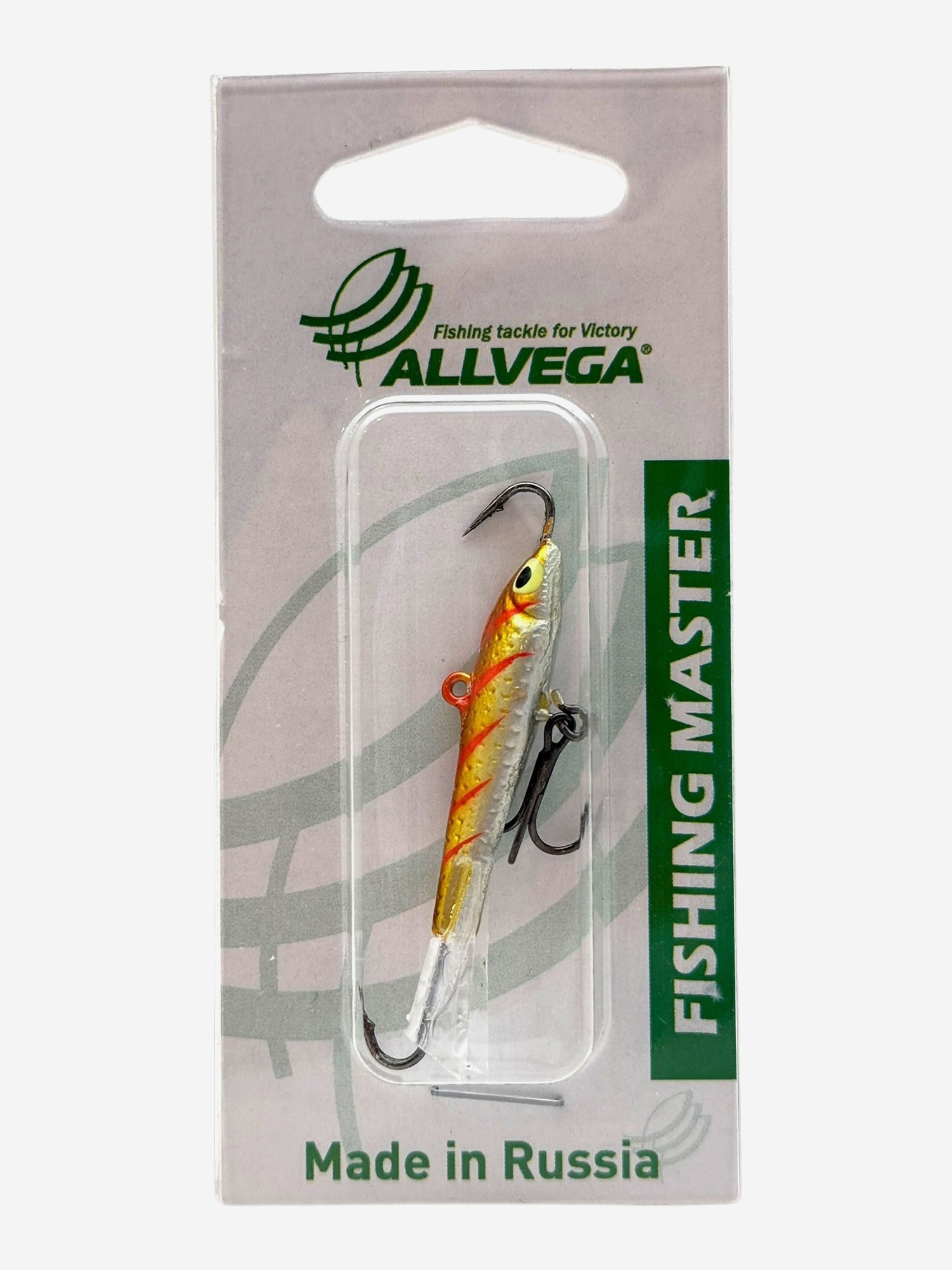 

Приманка балансир ALLVEGA 10 гр / 50 мм, цвет С13, Золотой