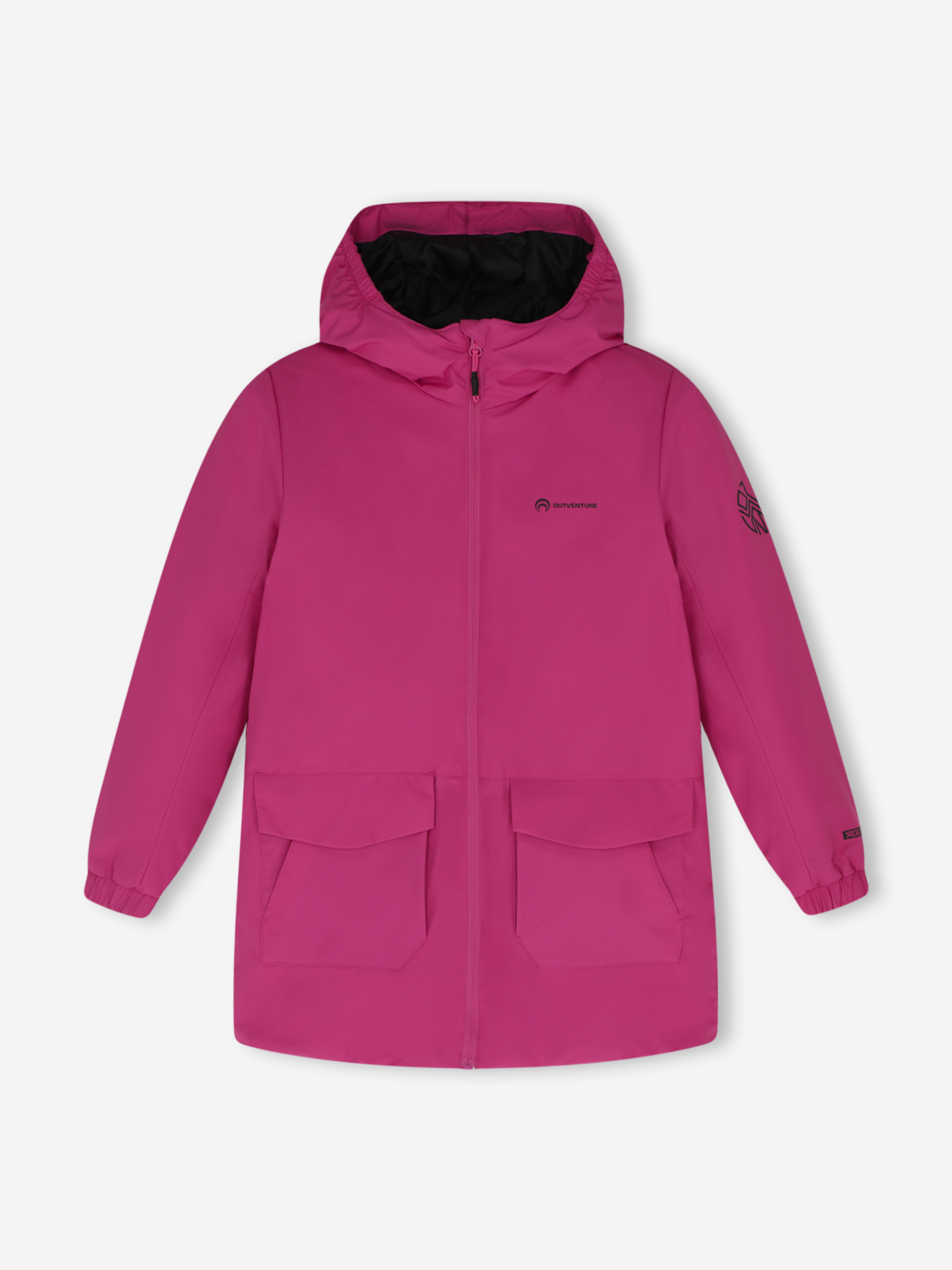 

Куртка утепленная для девочек Outventure, Розовый