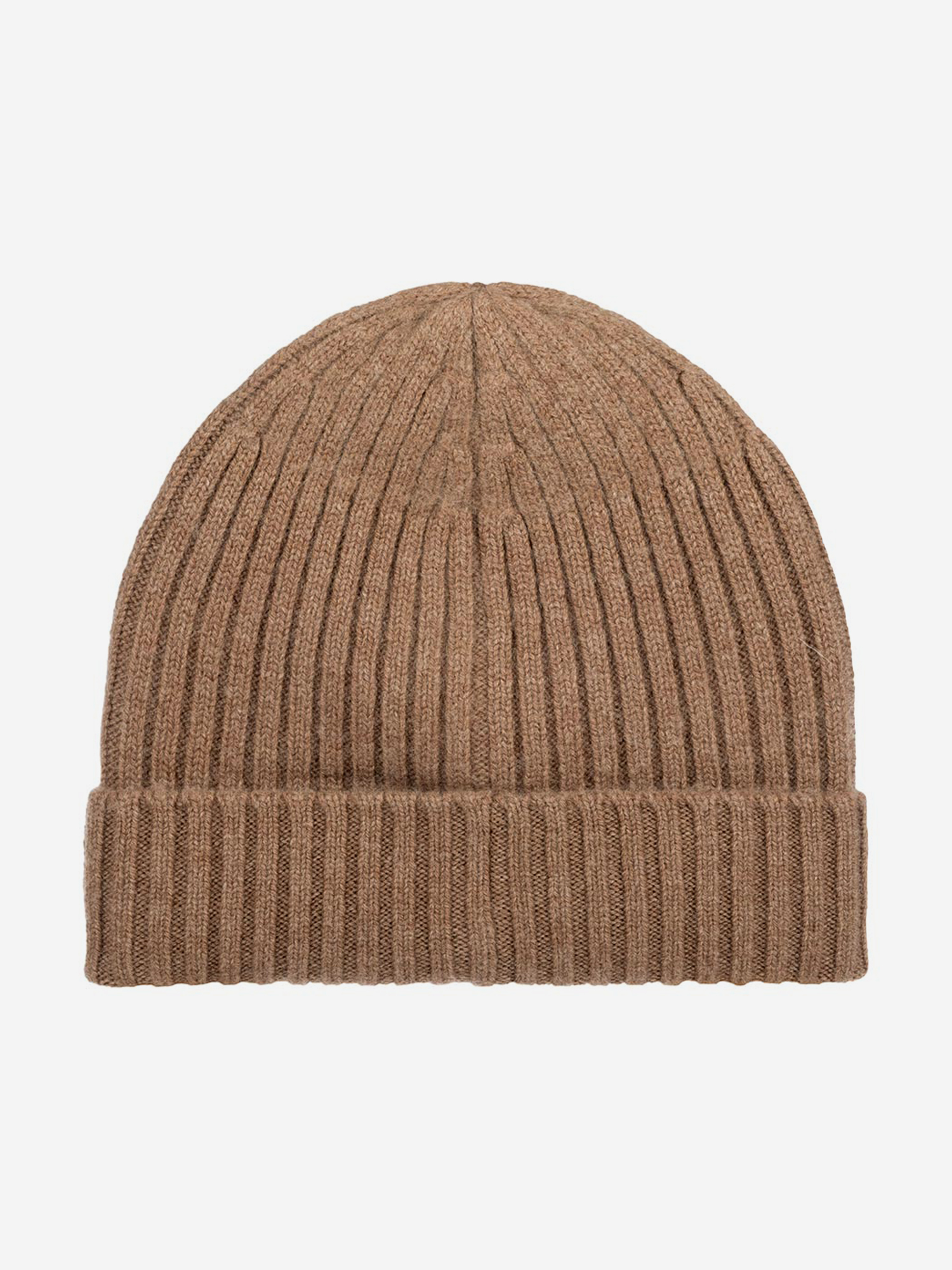 Шапка с отворотом STETSON 8599211 BEANIE CASHMERE (бежевый), Бежевый 02-559XDOXS9Z-02, размер Без размера - фото 2