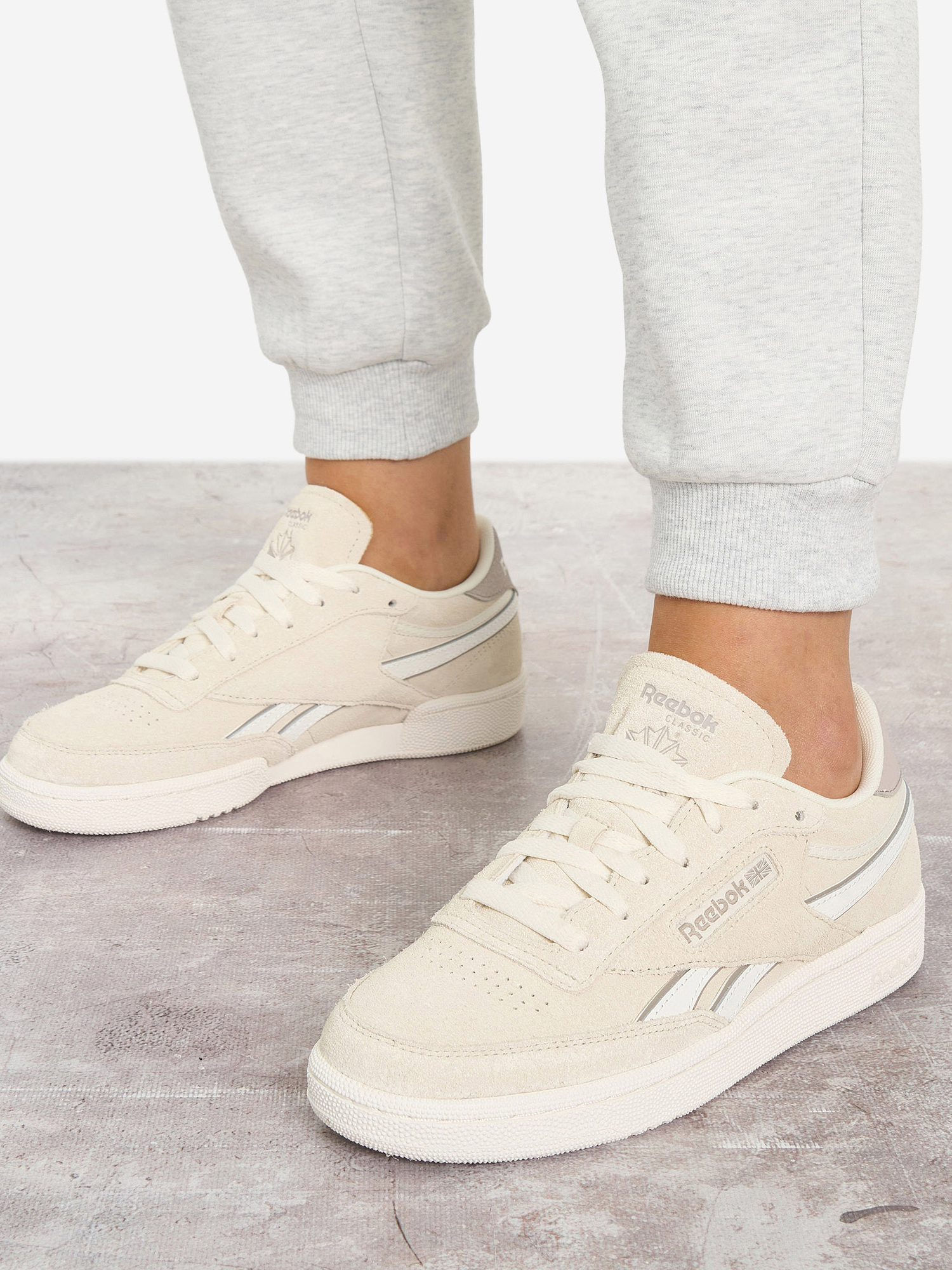 Кеды женские Reebok Club C Revenge, Бежевый
