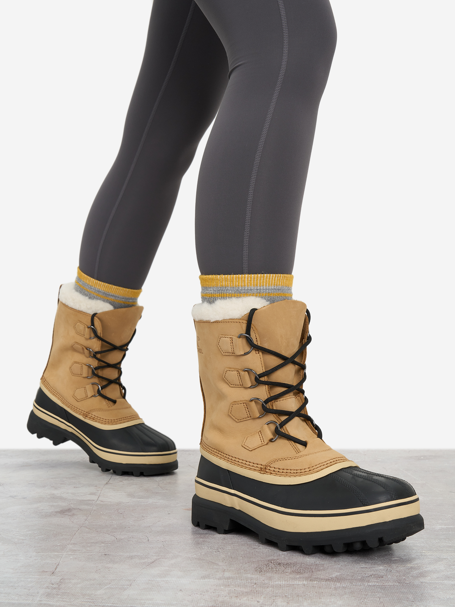 

Сапоги утепленные женские Sorel Caribou, Бежевый
