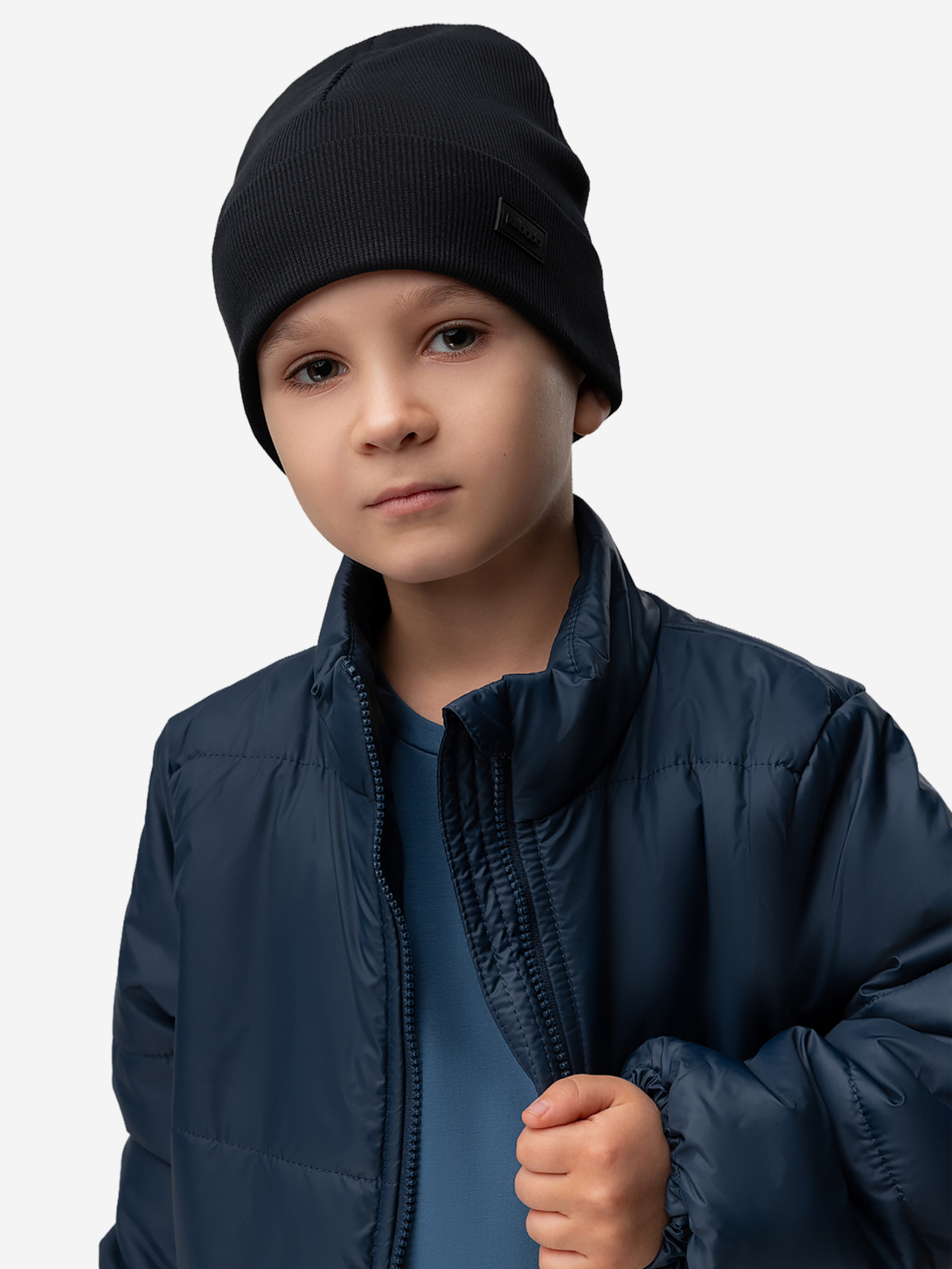 Изображение товара Детская шапка для мальчиков bodo кашкорсе демисезонная Россия 10-382MUBODOB3N-BLACK