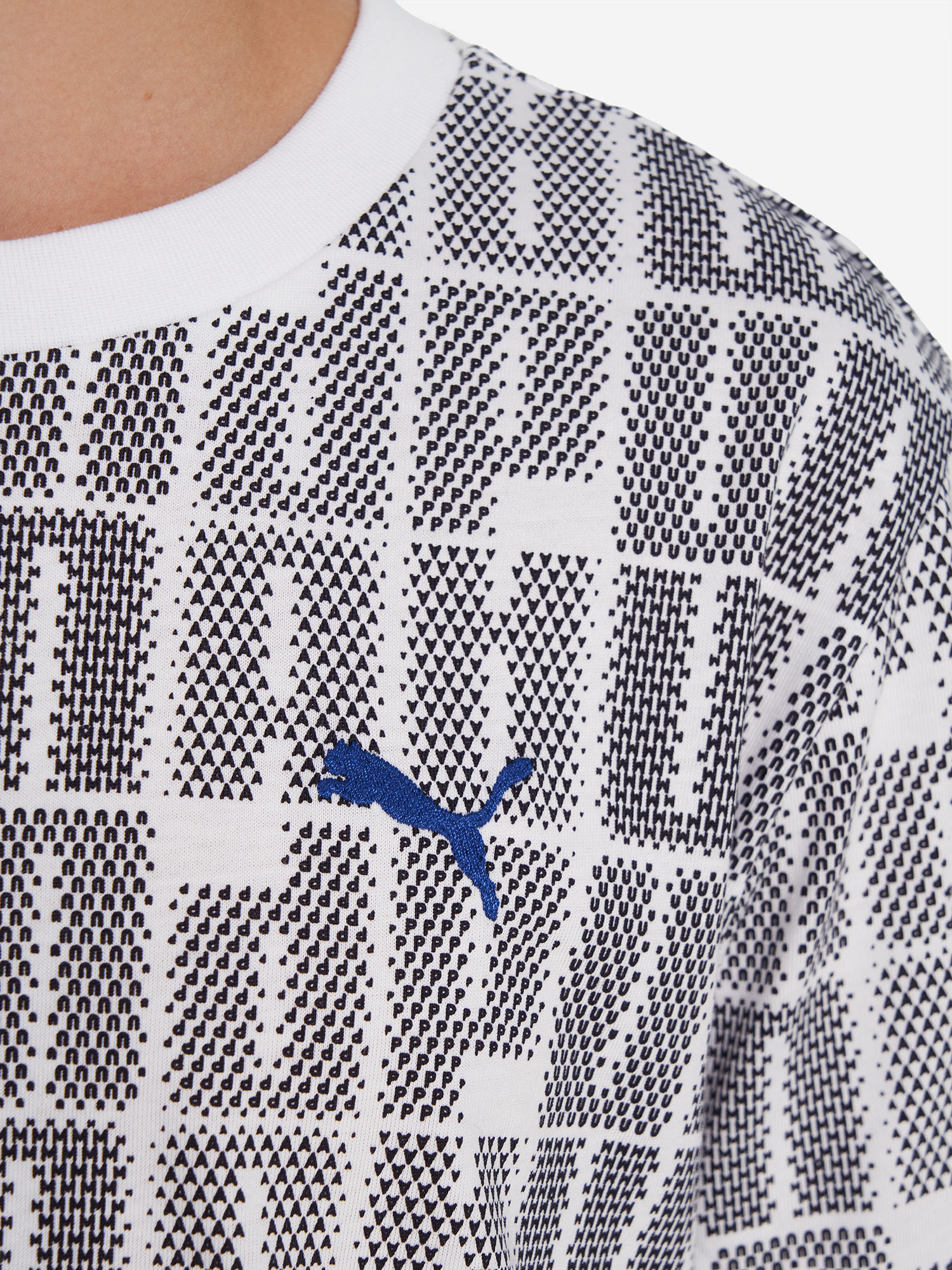 фото Футболка для мальчиков puma logo lab, белый
