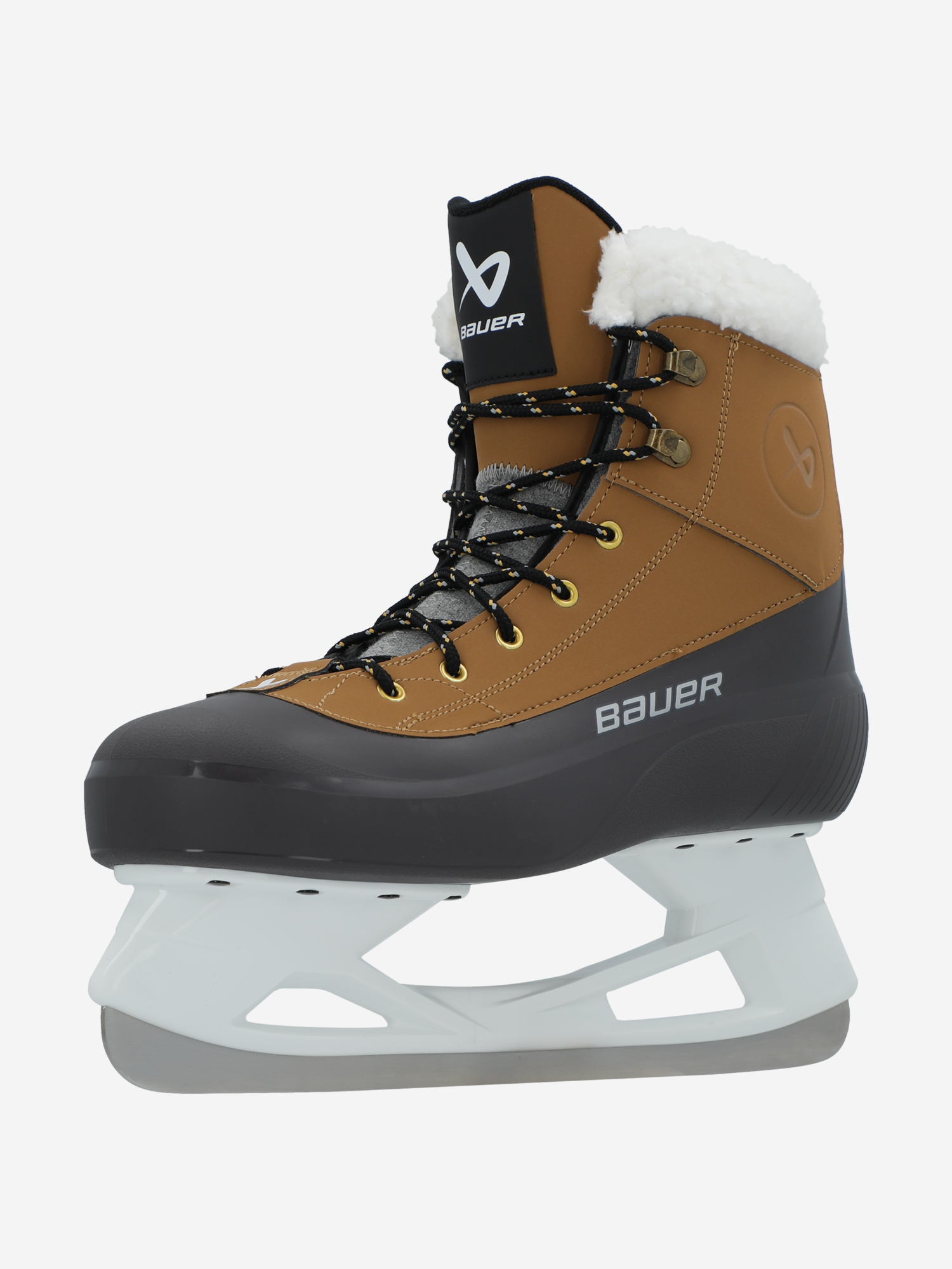 фото Фитнес-коньки bauer whistler 2.0, коричневый