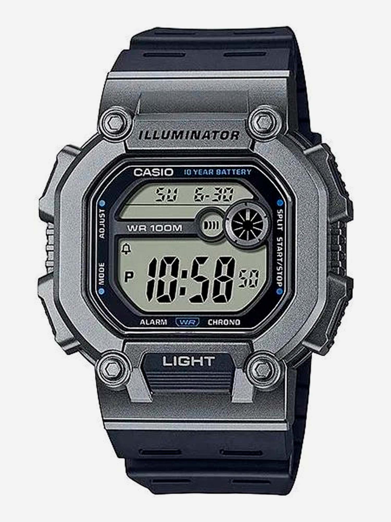 

Наручные часы Casio Collection W-737H-1A2, Черный