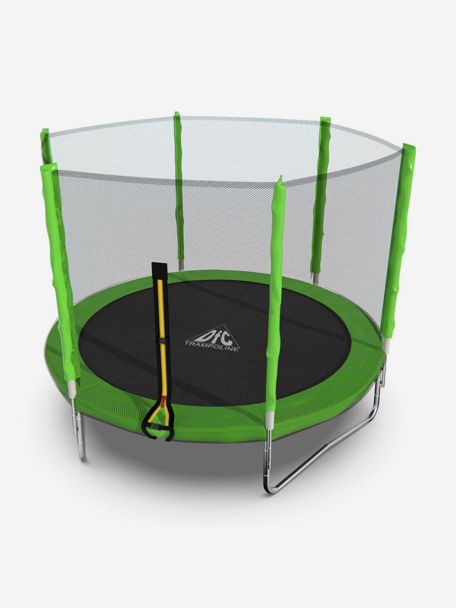 

Батут DFC Trampoline Fitness с сеткой 8ft, Зеленый