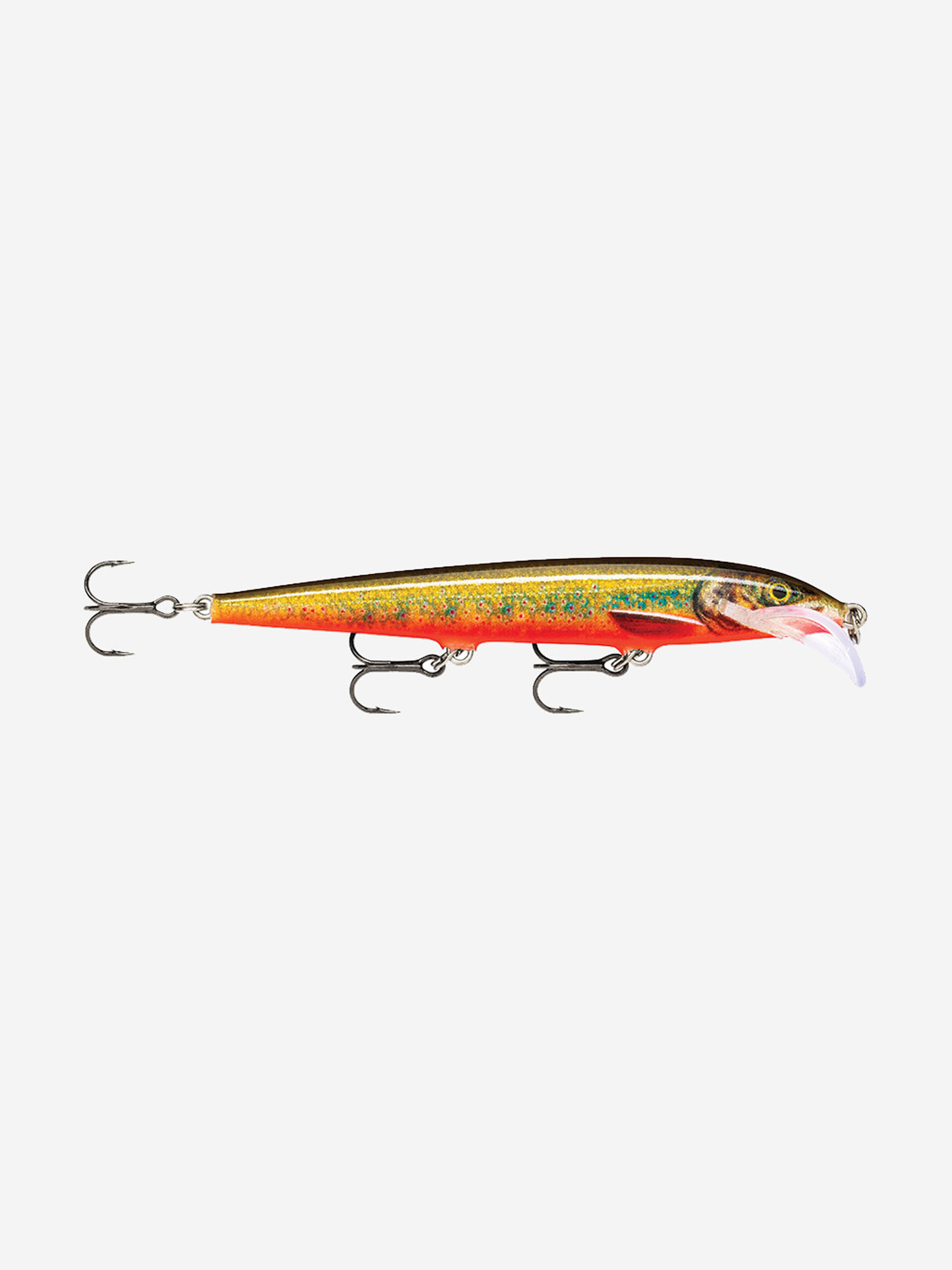 

Воблер для рыбалки RAPALA Scatter Rap Minnow 11, 11см, 6гр, цвет CHL, плавающий, Золотой