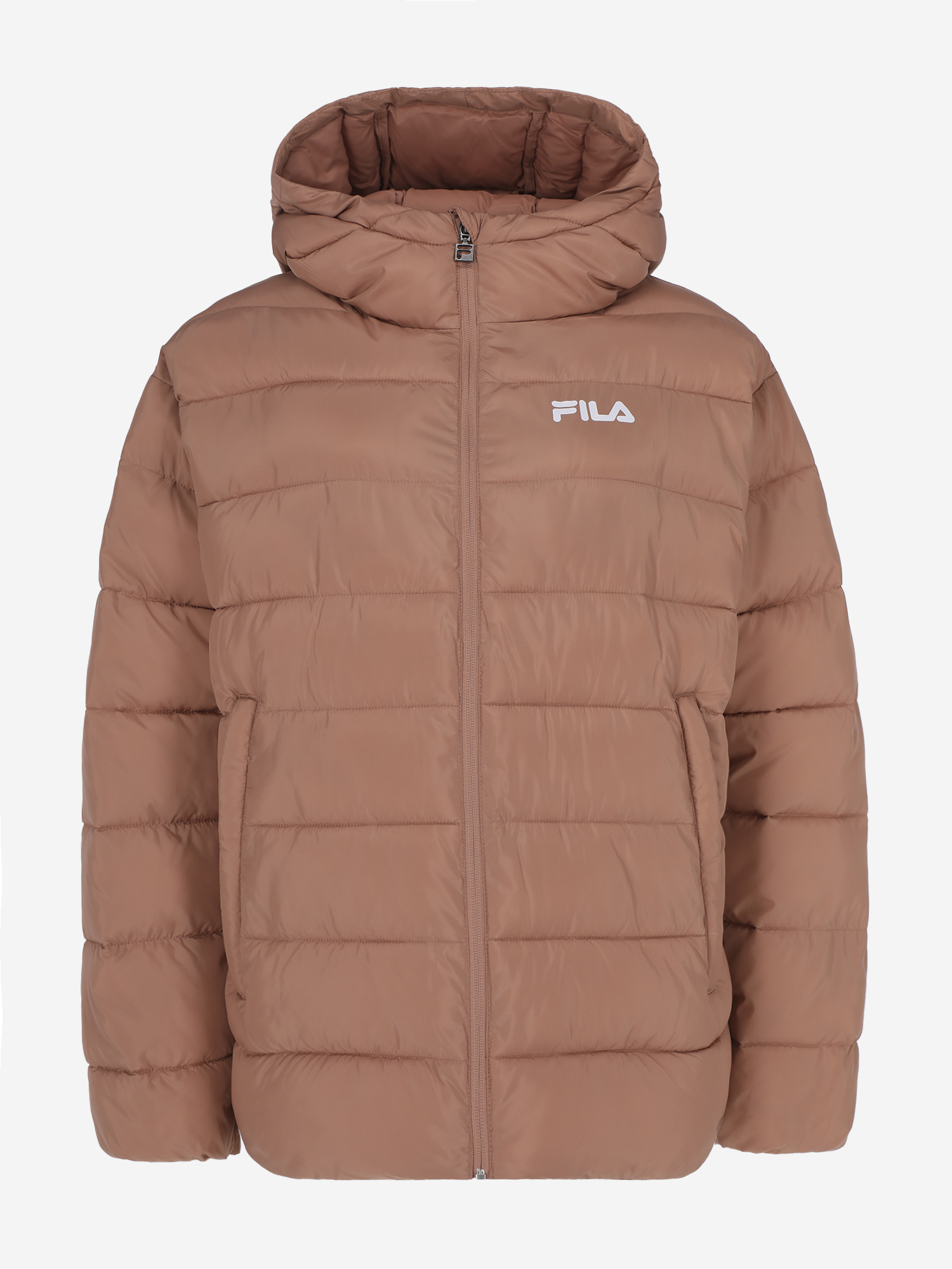 Куртка утепленная женская FILA, Коричневый 125641FLA-T2, размер RUS 42-44 | EUR S - фото 10