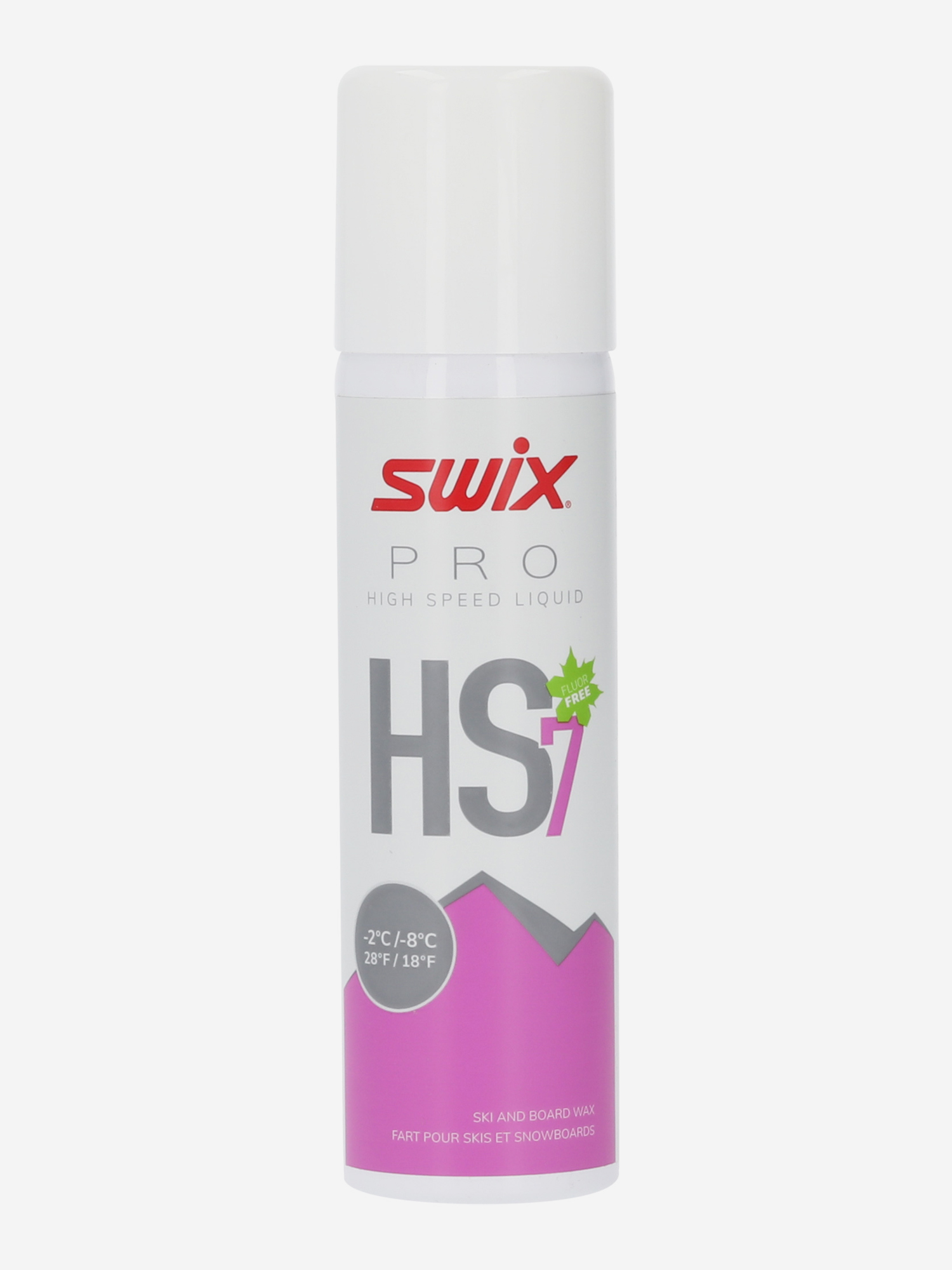 

Мазь скольжения быстрого нанесения Swix HS7 Violet, -2°C/-7°C, 125ml, Фиолетовый