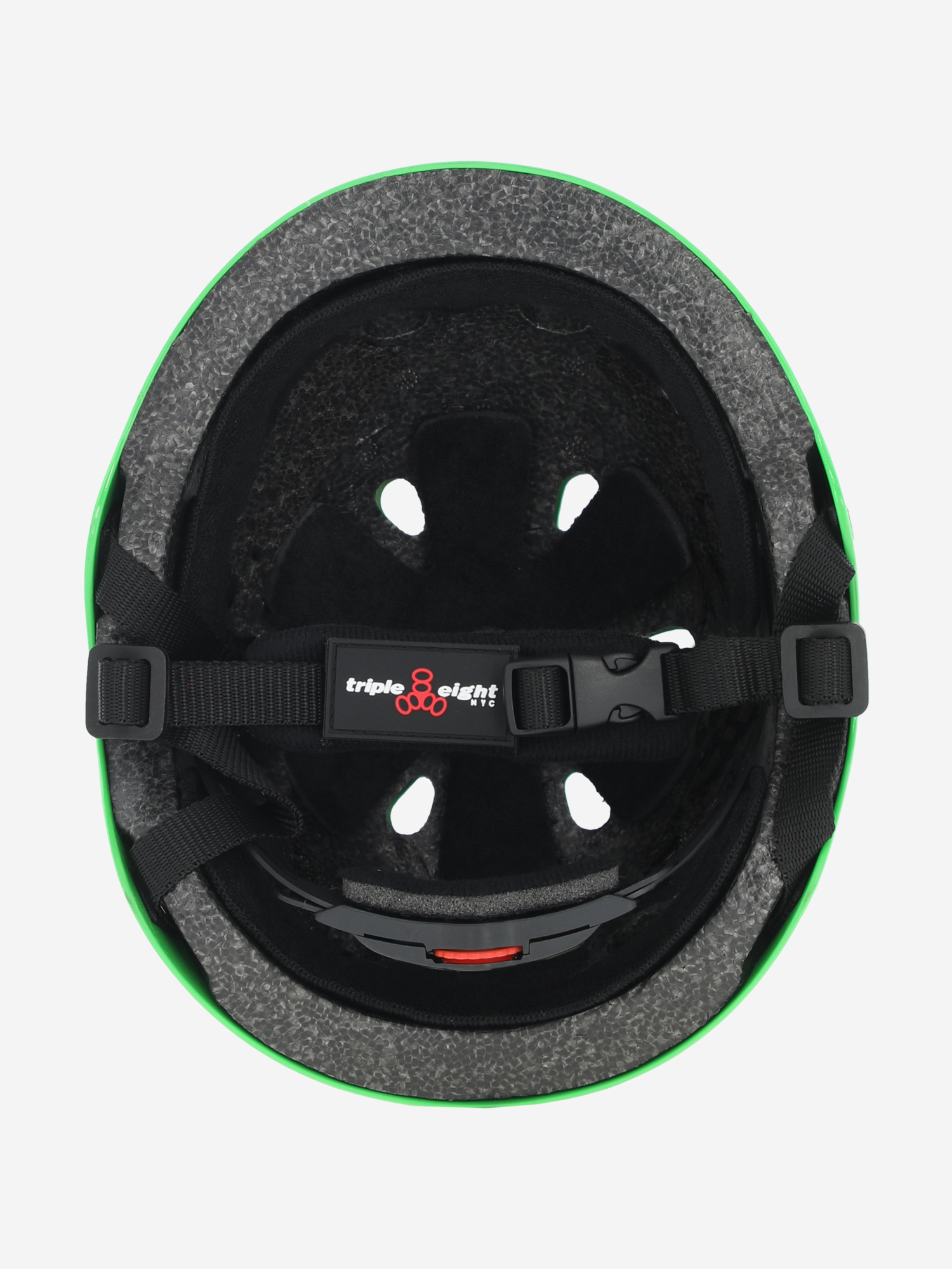 фото Шлем детский triple eight lil 8 dual certified, зеленый