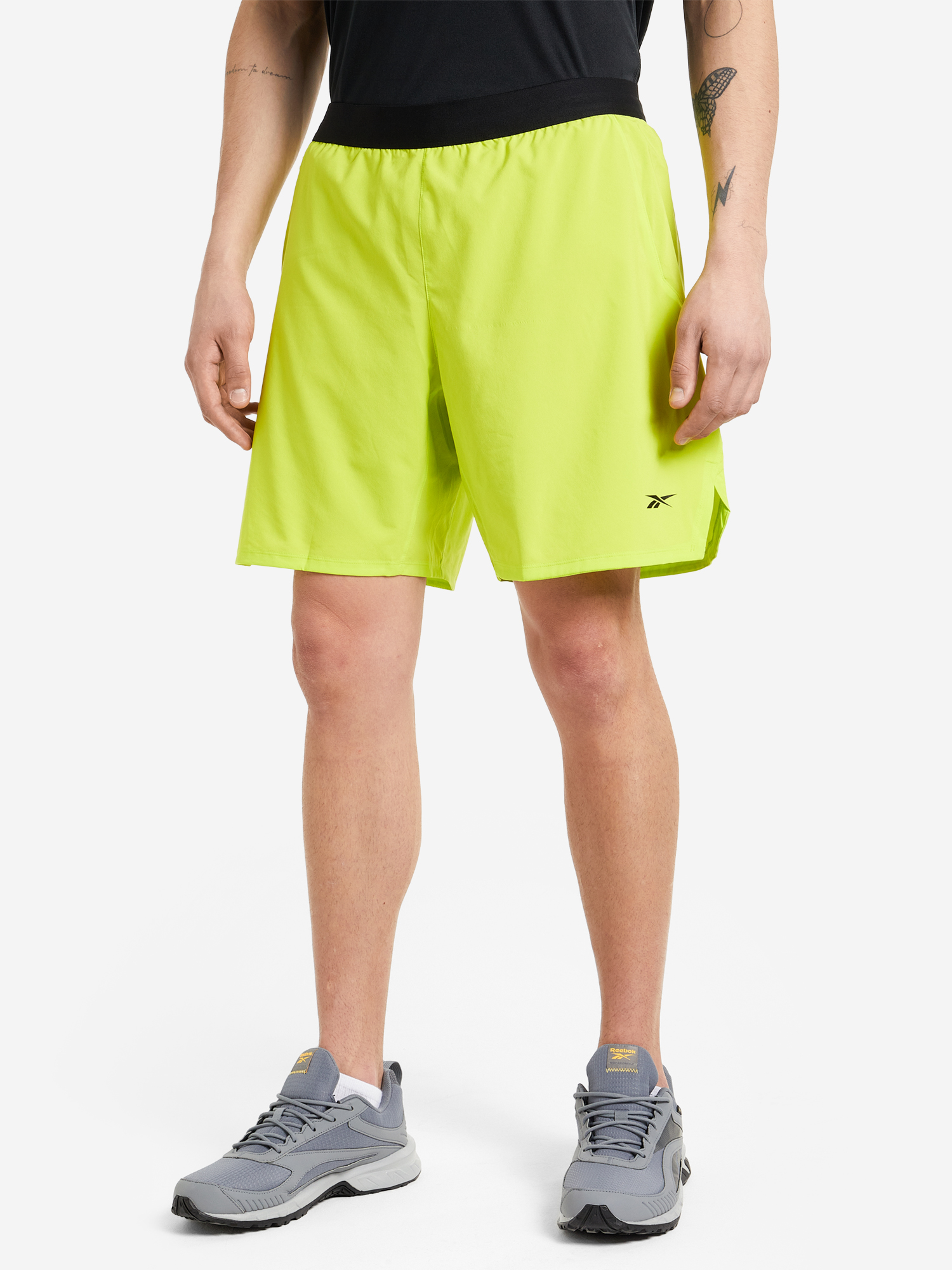 

Шорты мужские Reebok Speed 3.0 2 In 1 Short, Желтый