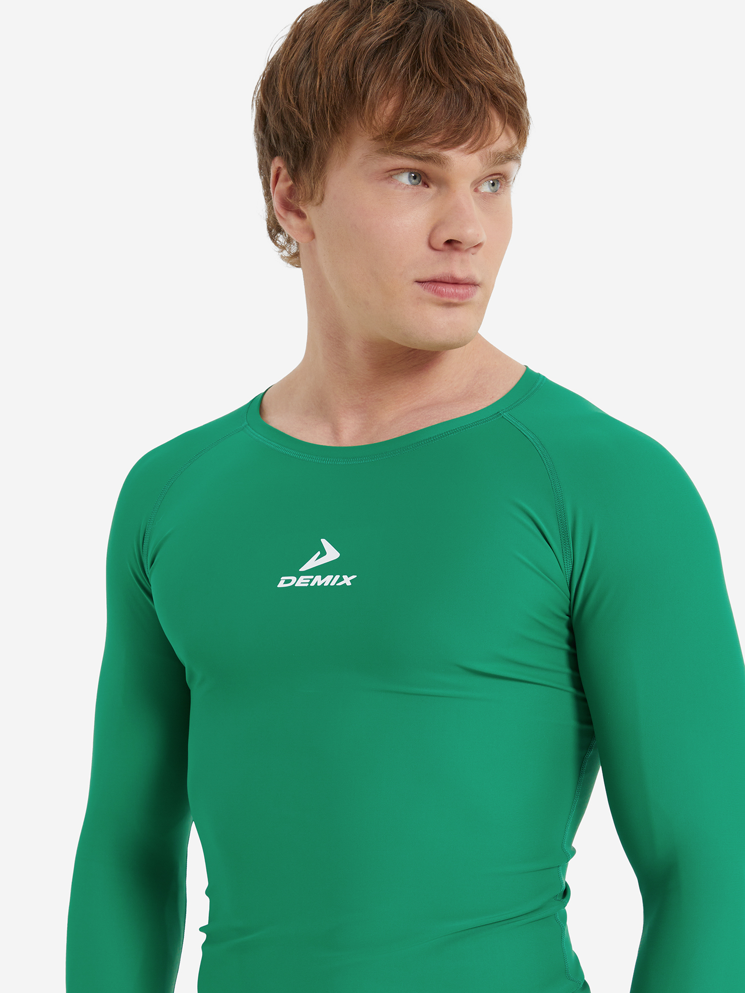 Изображение товара Лонгслив компрессионный мужской Demix, Малахитовый