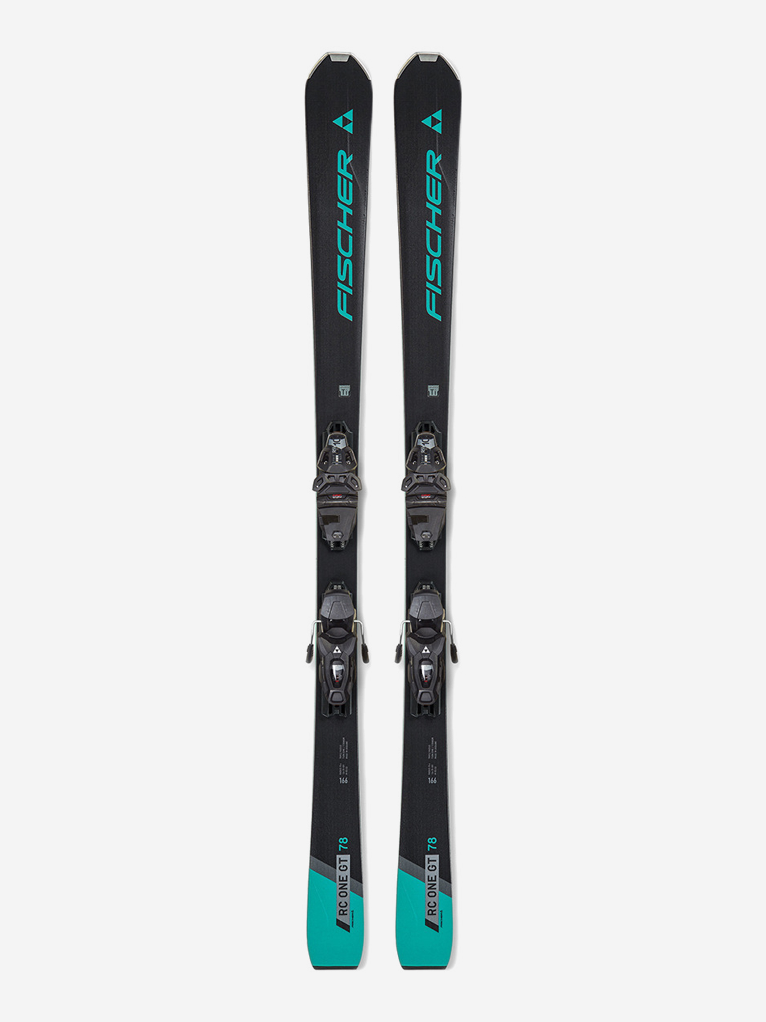

Горные лыжи с креплениями Fischer RC One 78 GT RT + RSW 10 PR 23/24, Черный