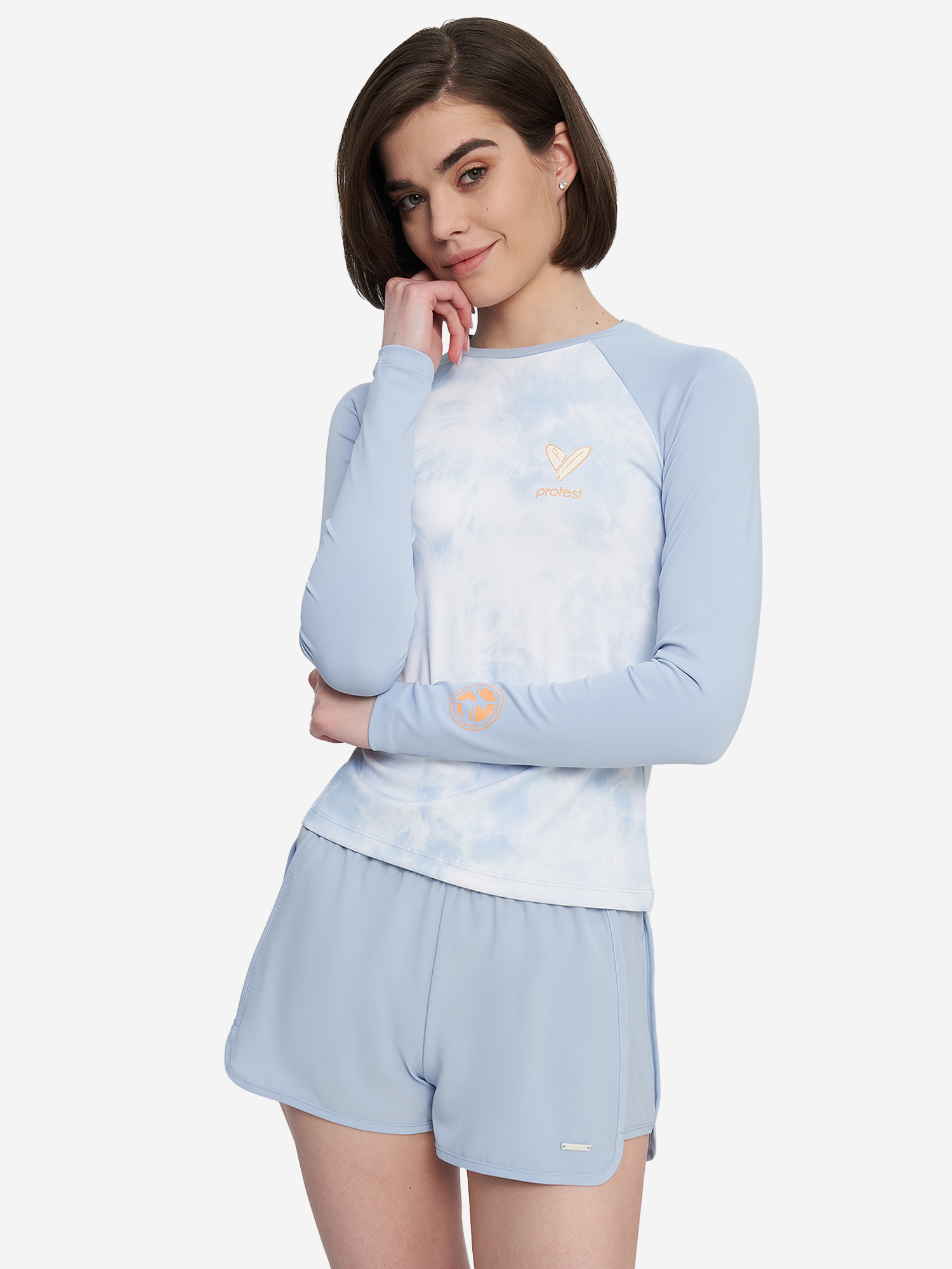 Изображение товара Женский рашгард Protest с защитой от УФ и эластаном для серфинга и плавания