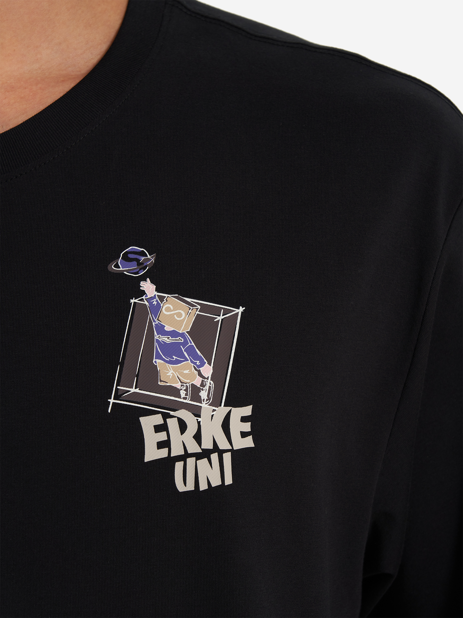 фото Футболка мужская erke, черный