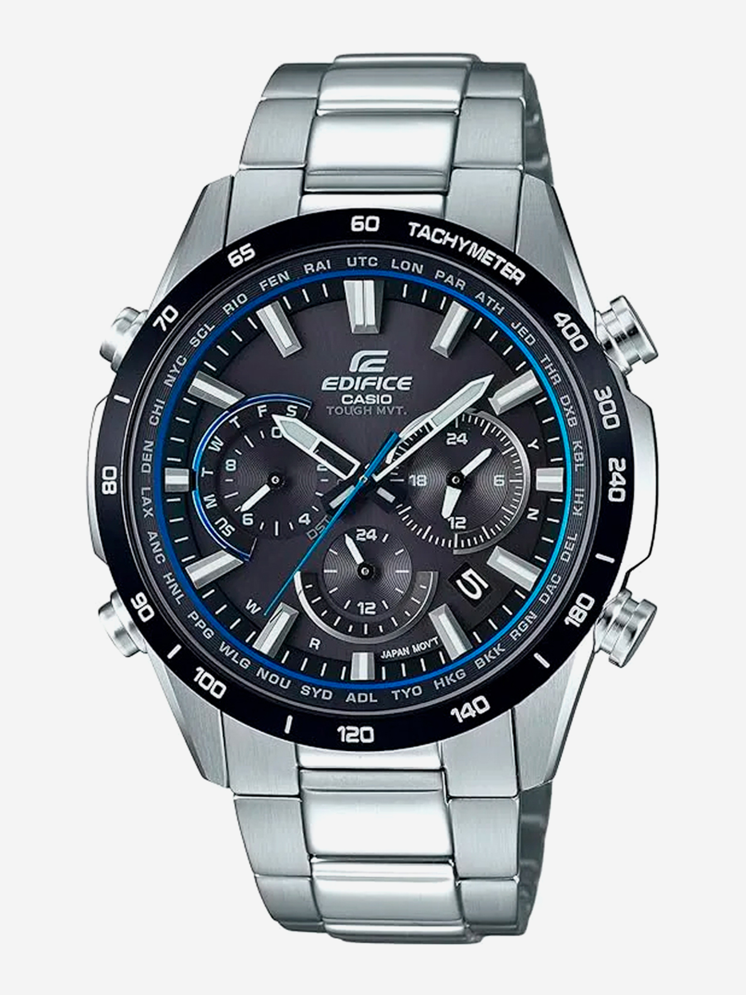 

Наручные часы Casio Edifice EQW-T650DB-1A, Серебряный