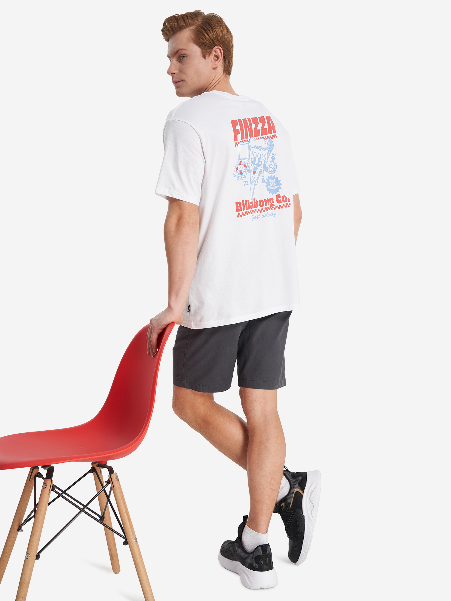 фото Футболка мужская billabong lunch break, белый