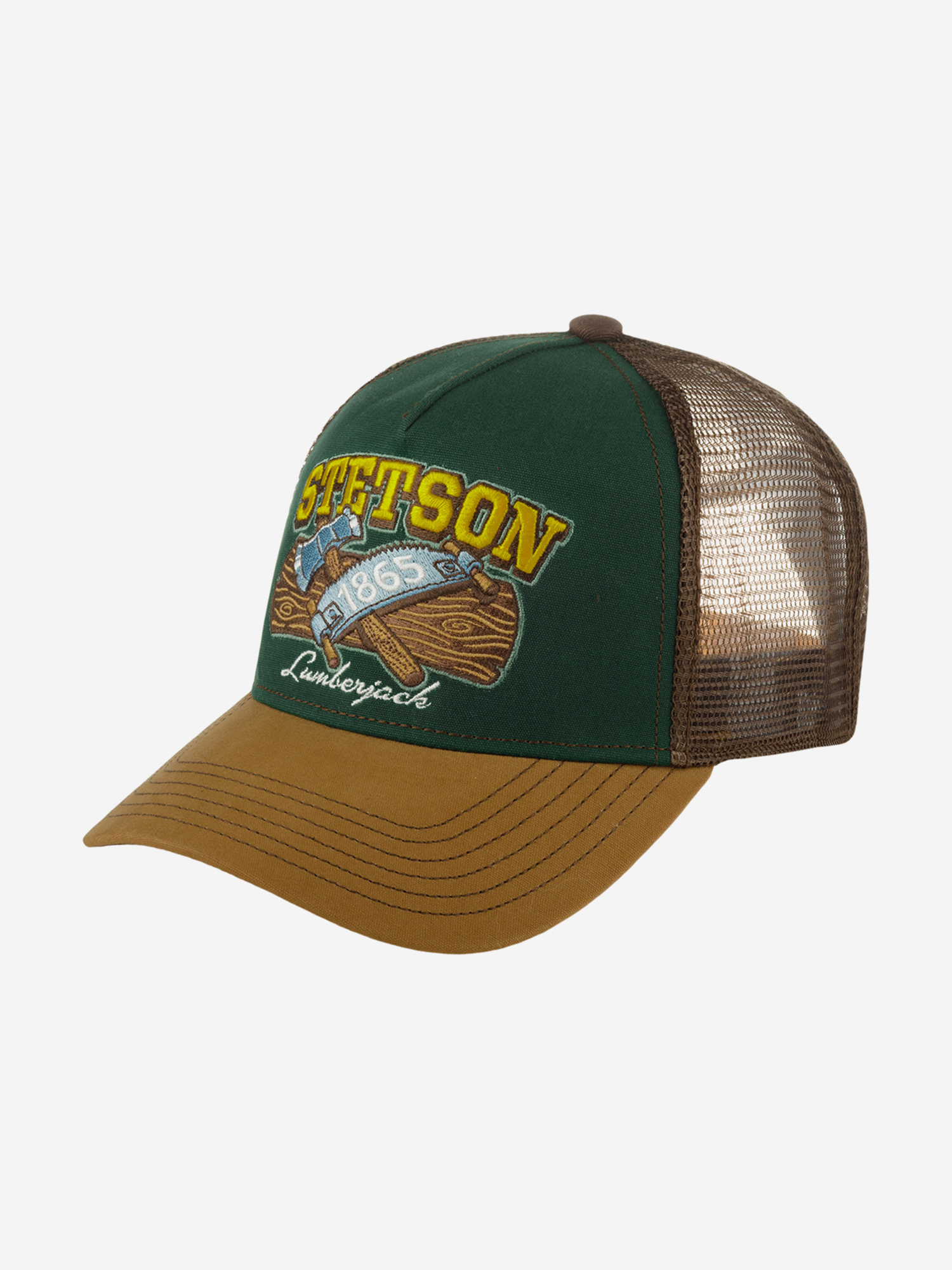 Изображение товара Бейсболка с сеточкой STETSON 7761131 TRUCKER CAP LUMBERJACK