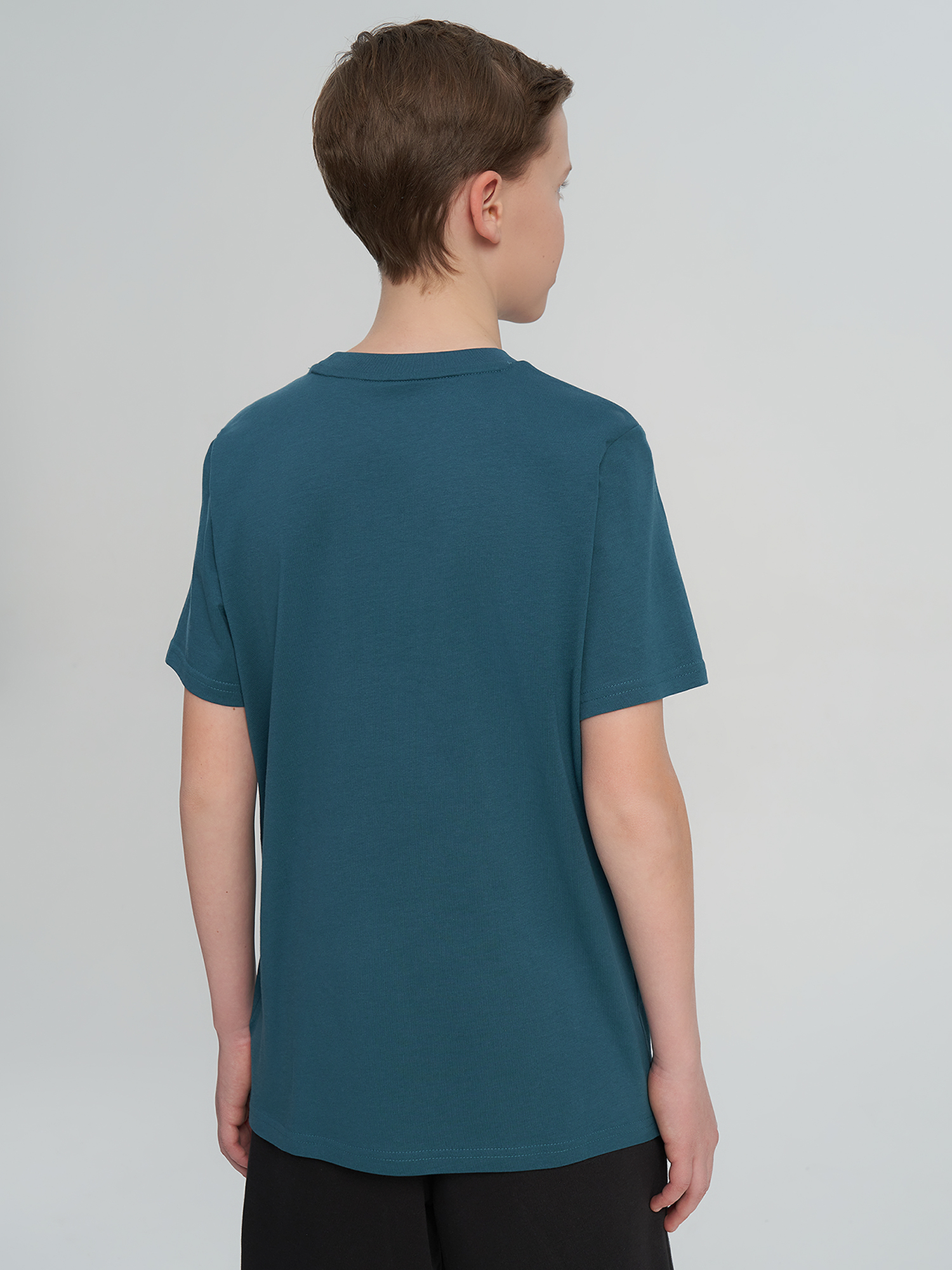 Футболка для мальчиков PUMA Ess No. 1 Logo, Зеленый 3