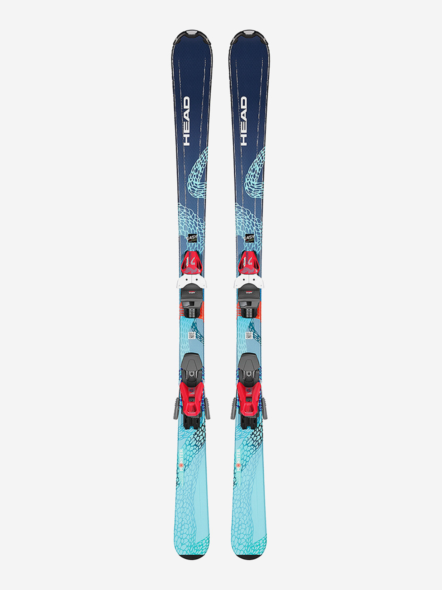 Изображение товара Горные лыжи Head Monster Easy JRS + JRS 7.5 GW для детей и взрослых 117-157 см