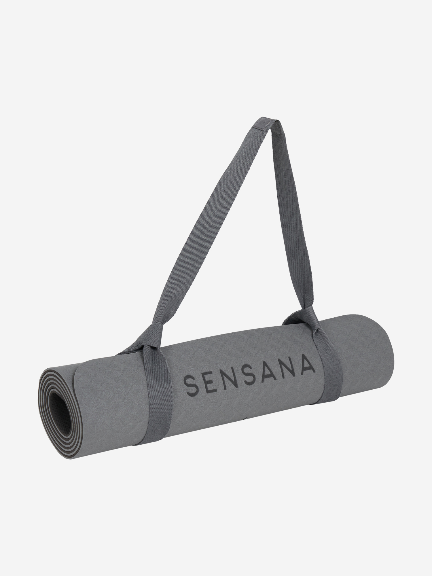 фото Коврик для йоги sensana, черный