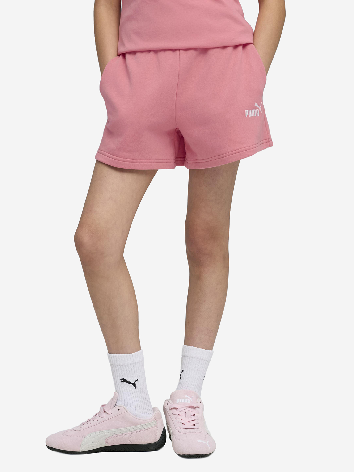 Шорты Puma Ess Small No. 1 Logo, розовый, арт. 684905p0p-25