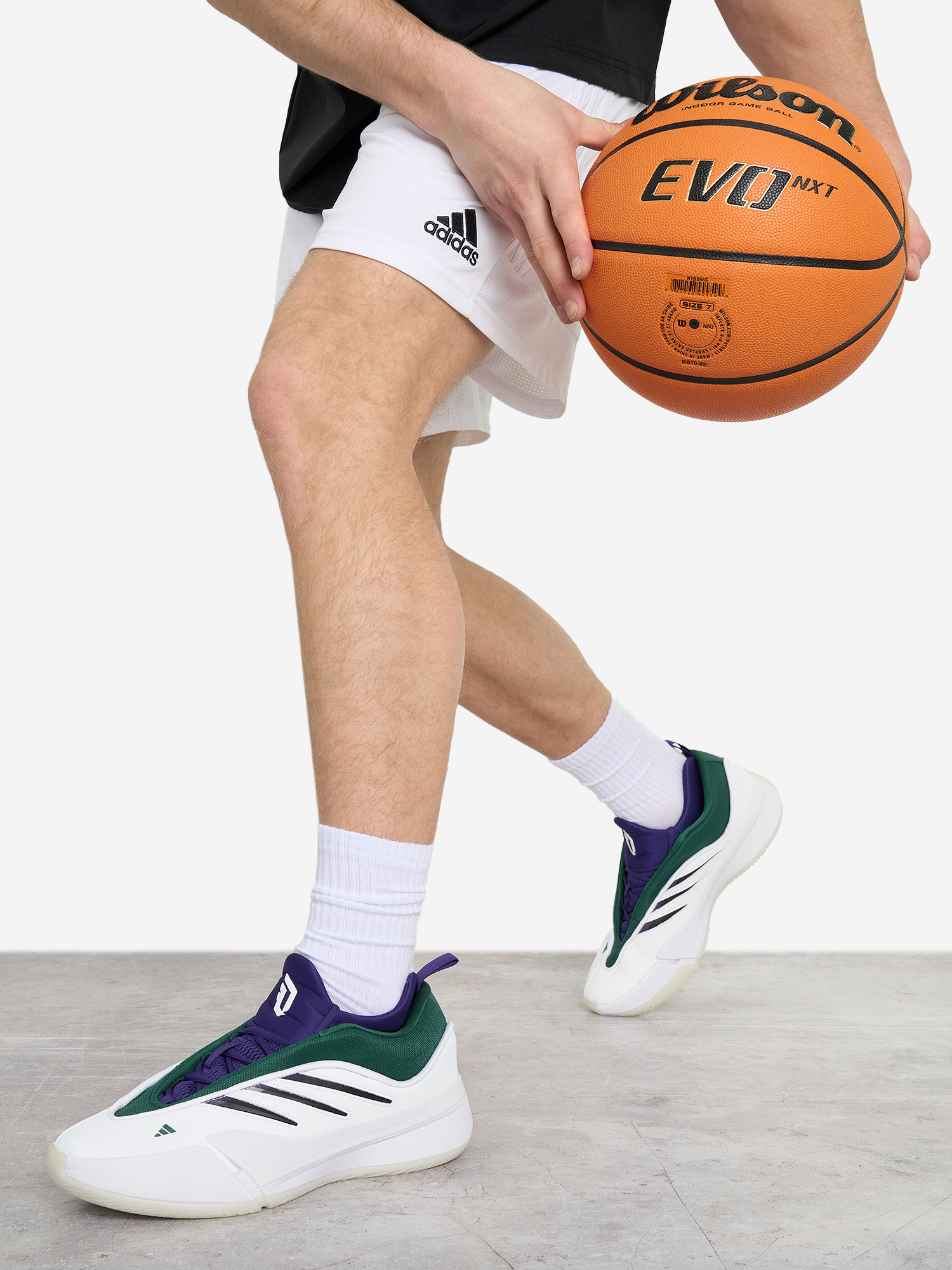 

Кроссовки мужские adidas Dame 9, Белый