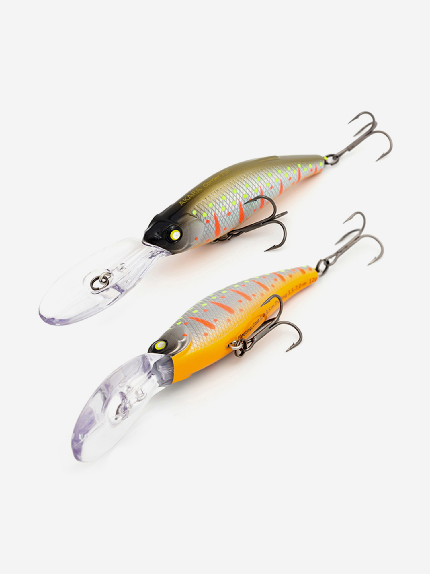 

Воблер Akara Carrier 75F 12 гр. (3/7 oz 2,9 in) A110, Мультицвет