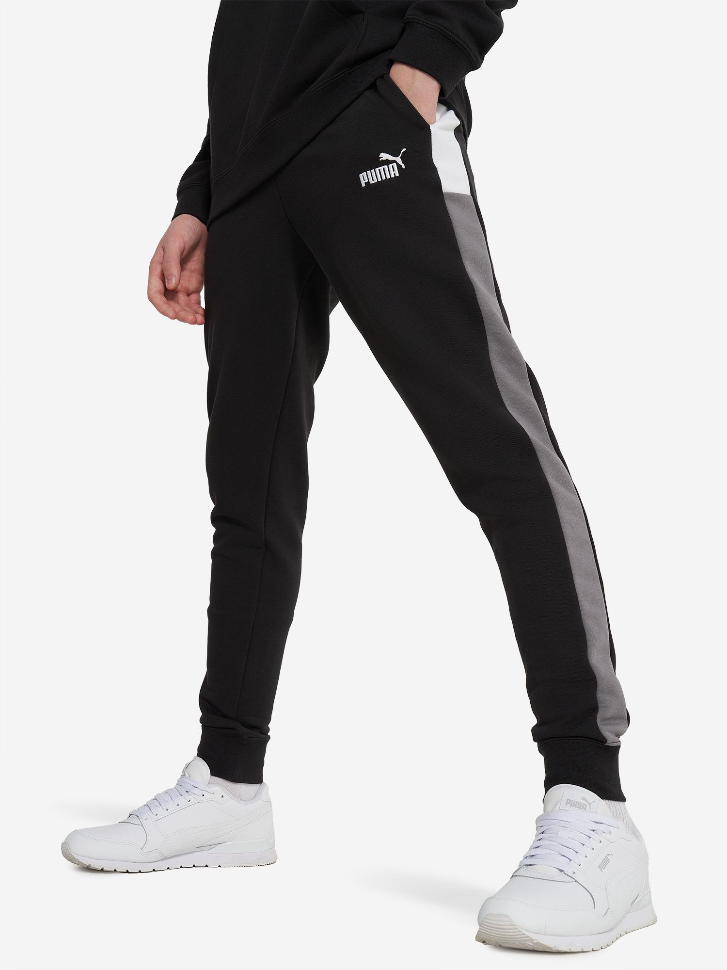 

Брюки для мальчиков PUMA Block, Черный
