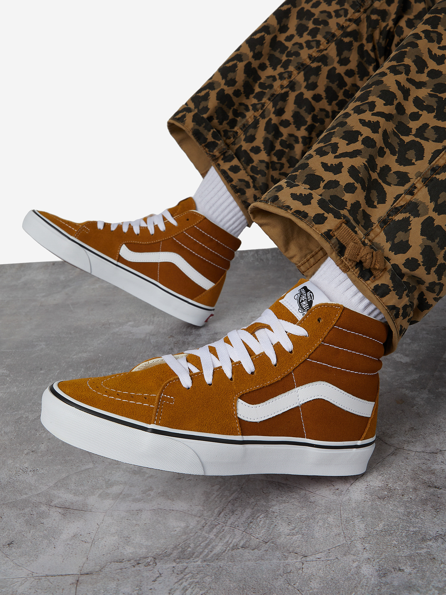 

Кеды женские Vans Ua Sk8-Hi, Коричневый