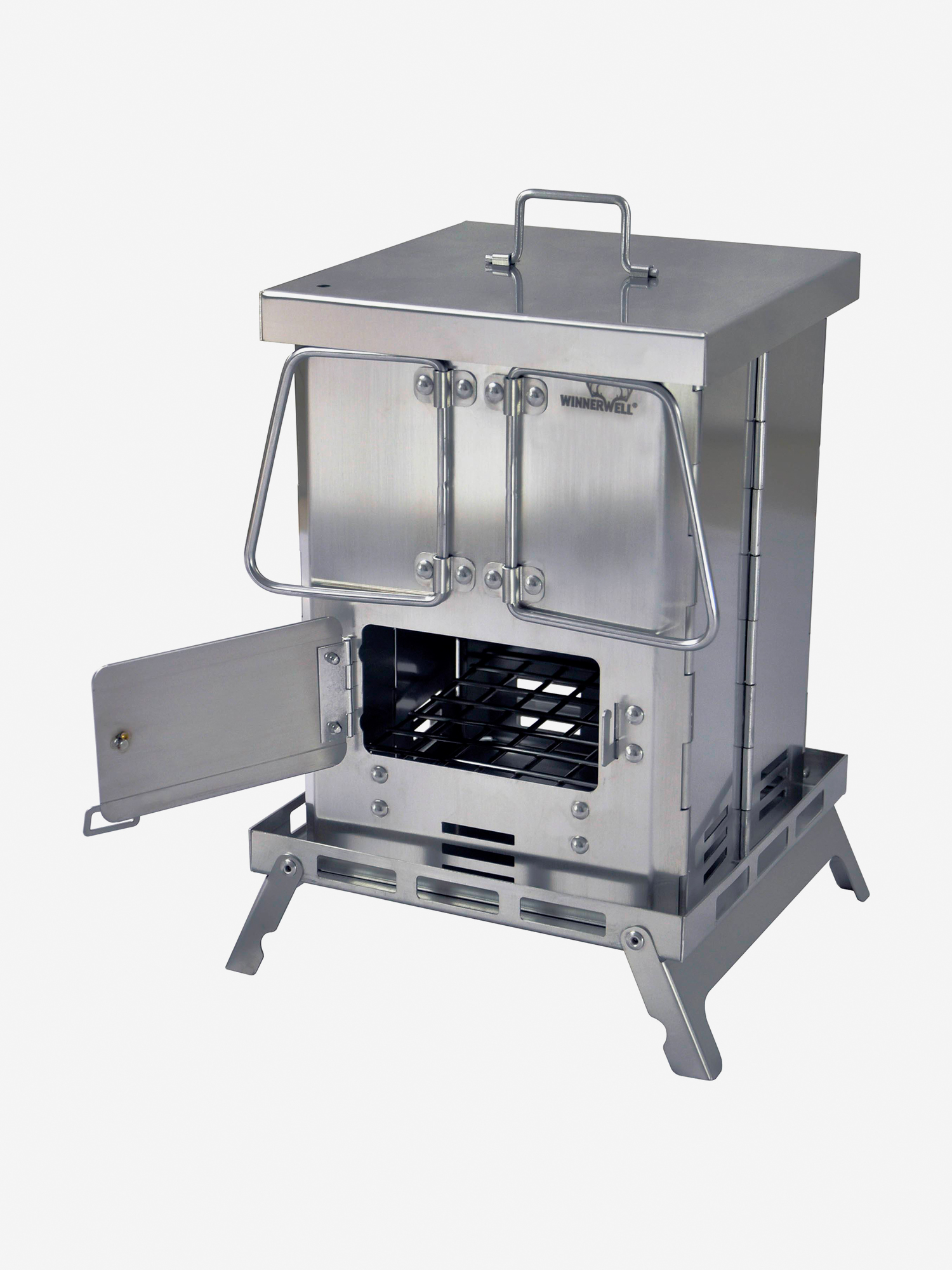 Изображение товара Походная печь-щепочница Winnerwell Five-Way Chimney Starter 5 в 1, нерж. ст. AISI 304 (INOX)