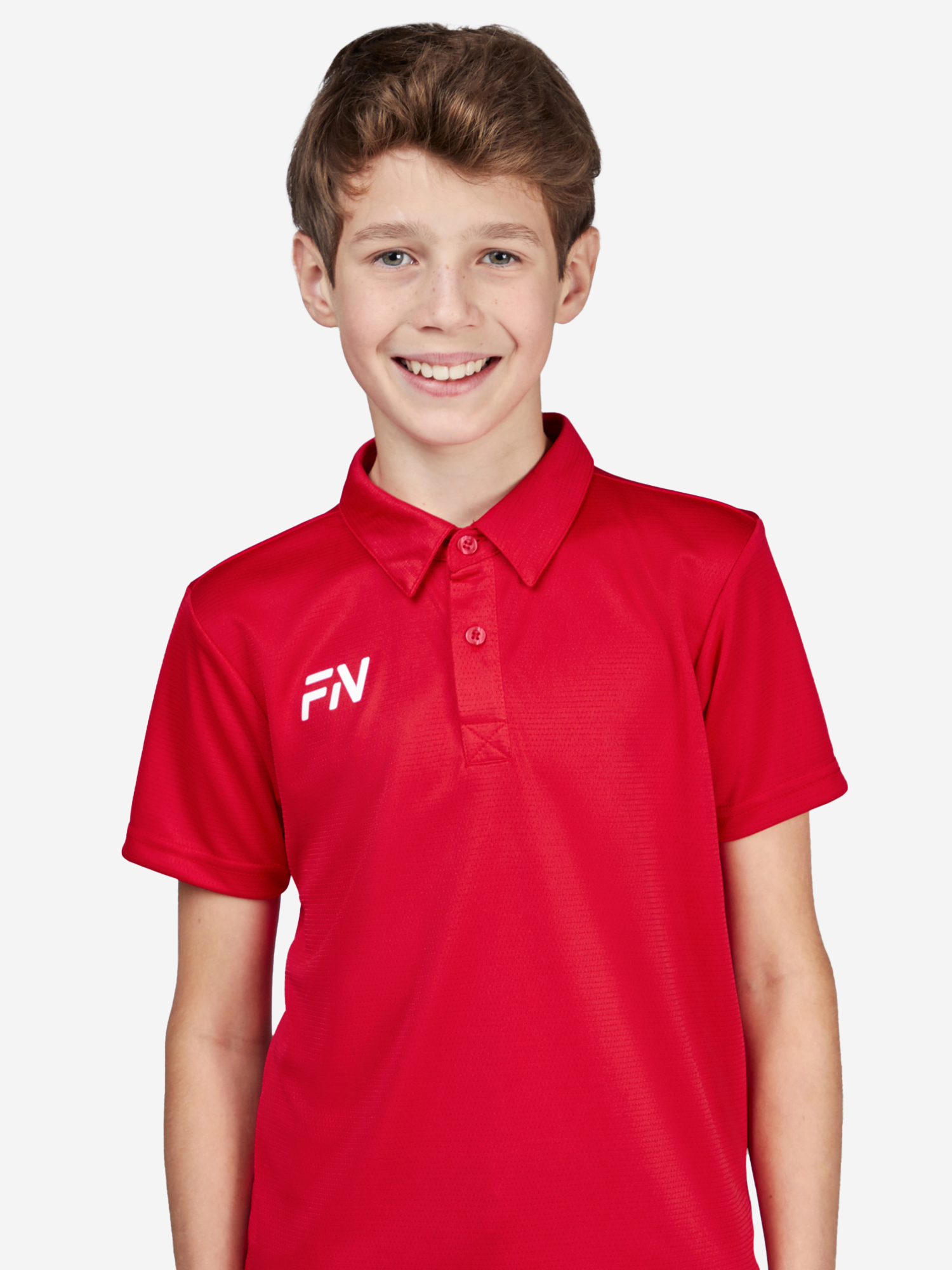 

Поло для мальчиков FN Polo KID, Красный