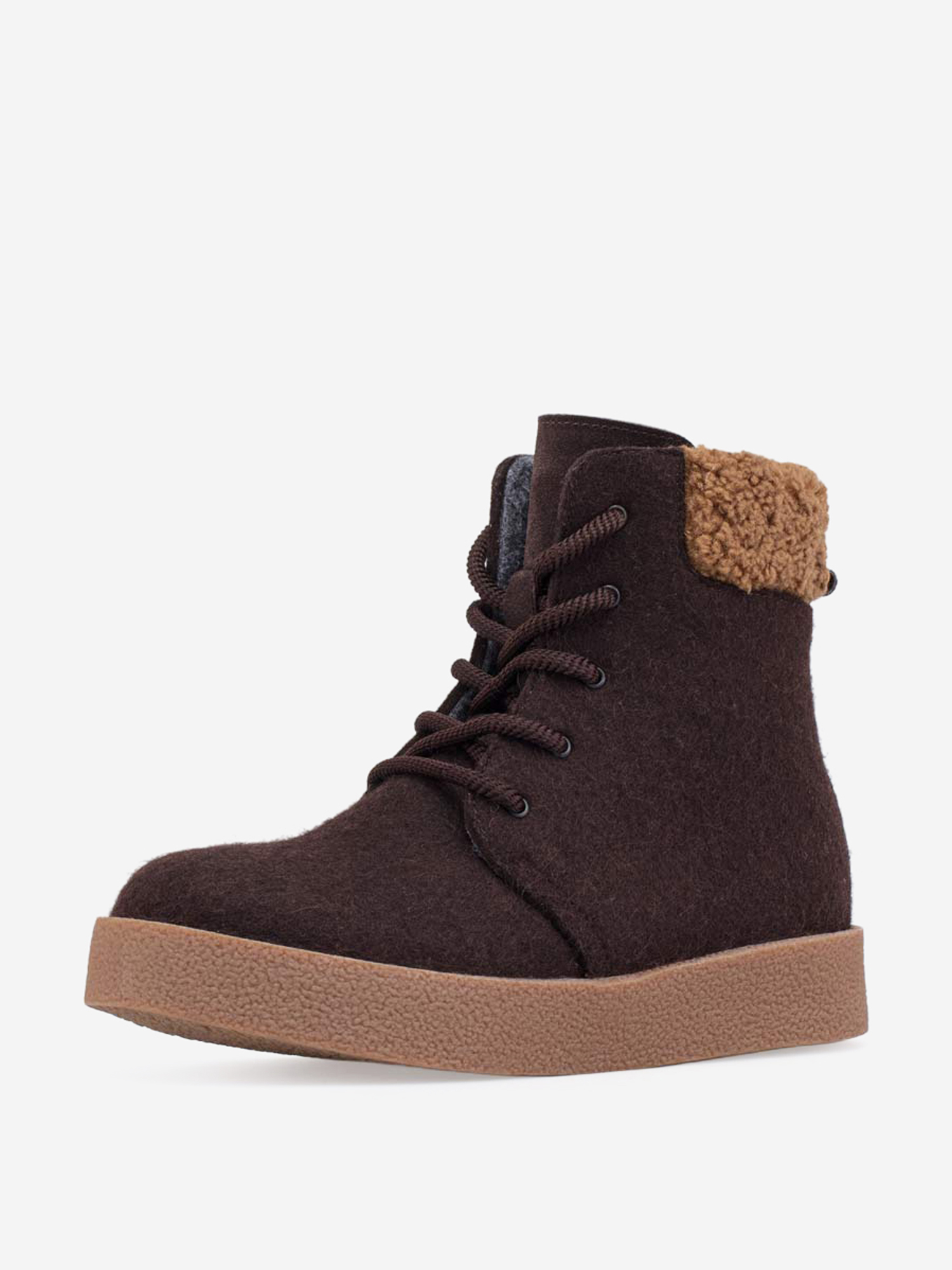 Изображение товара Женские валенки Гуслицкие утепленные натуральная шерсть натуральная кожа