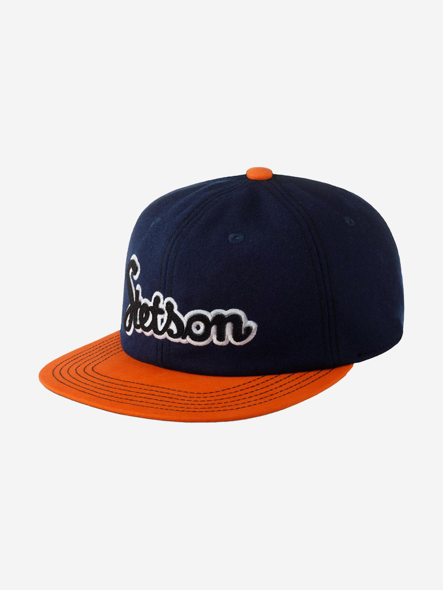 Бейсболка с прямым козырьком STETSON 7790108 BASEBALL CAP RETRO SCRIPT (синий), Синий