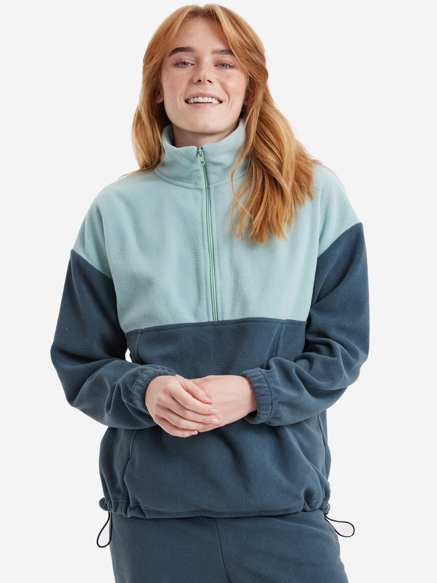 

Джемпер женский oversize PointHit на молнии с карманами, Мультицвет
