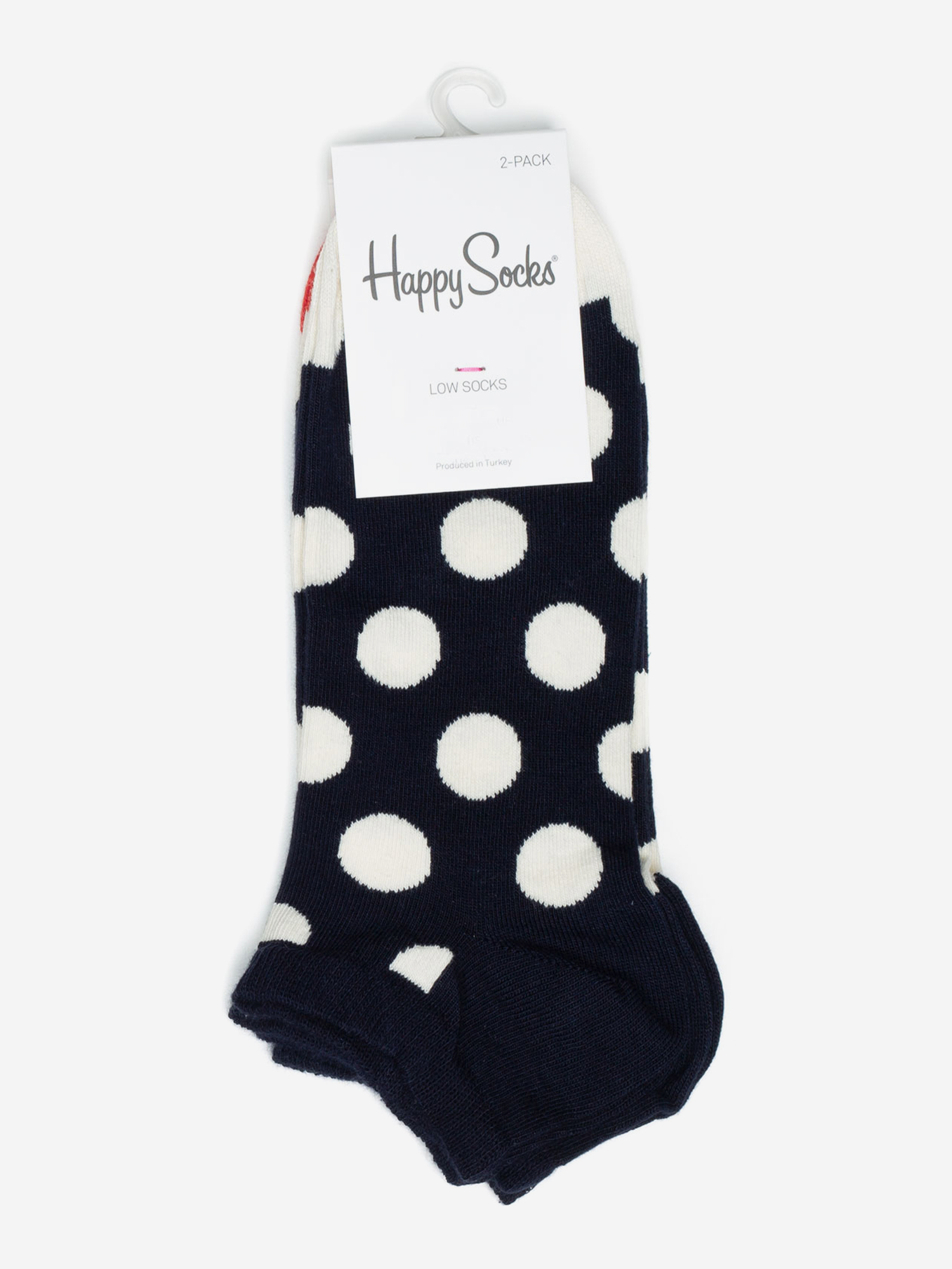 

Носки с рисунками Happy Socks, Low 2 Pack, Черный