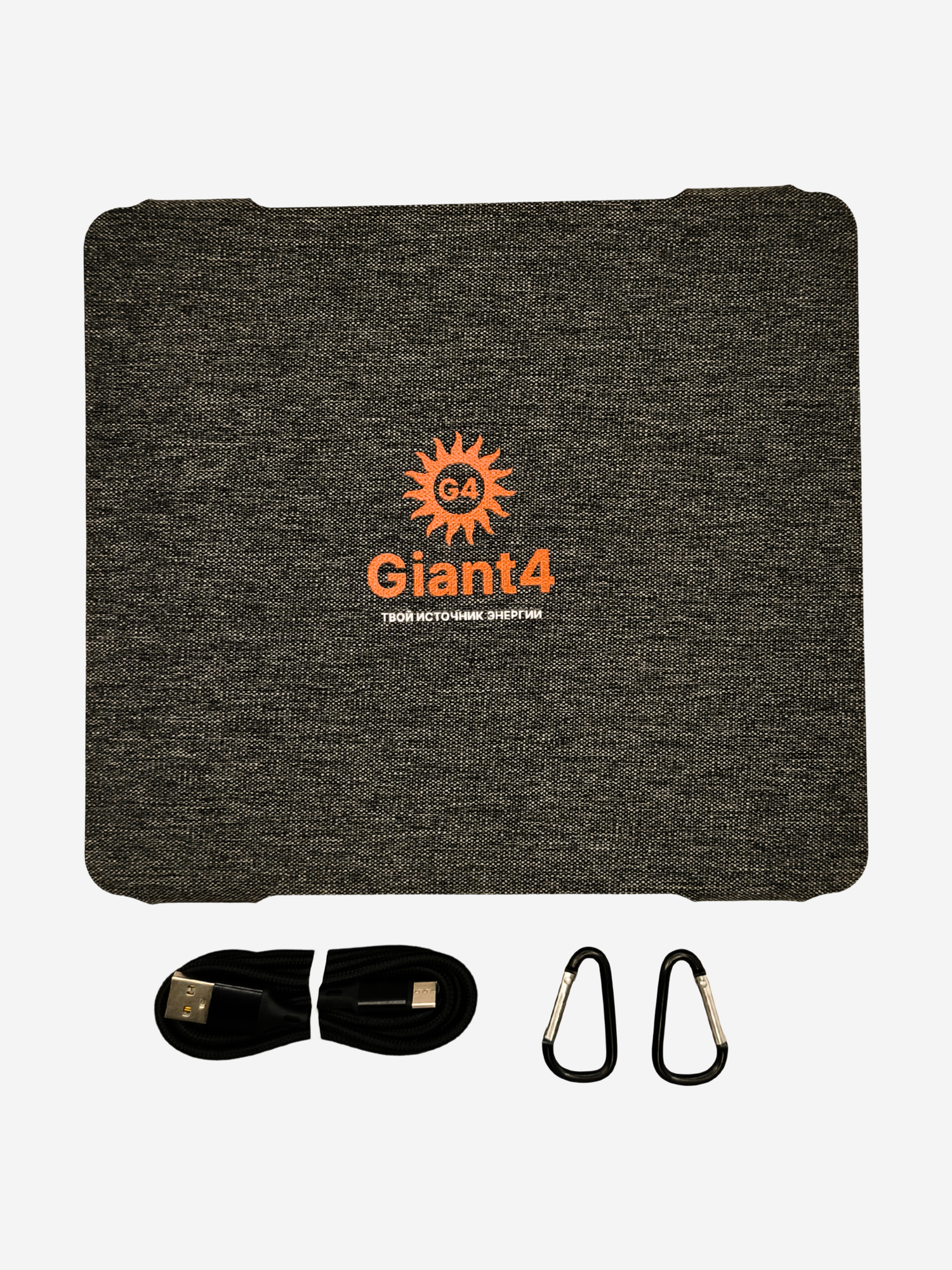 Изображение товара Портативная солнечная батарея GiantSolar M для зарядки ноутбука 21W 5v