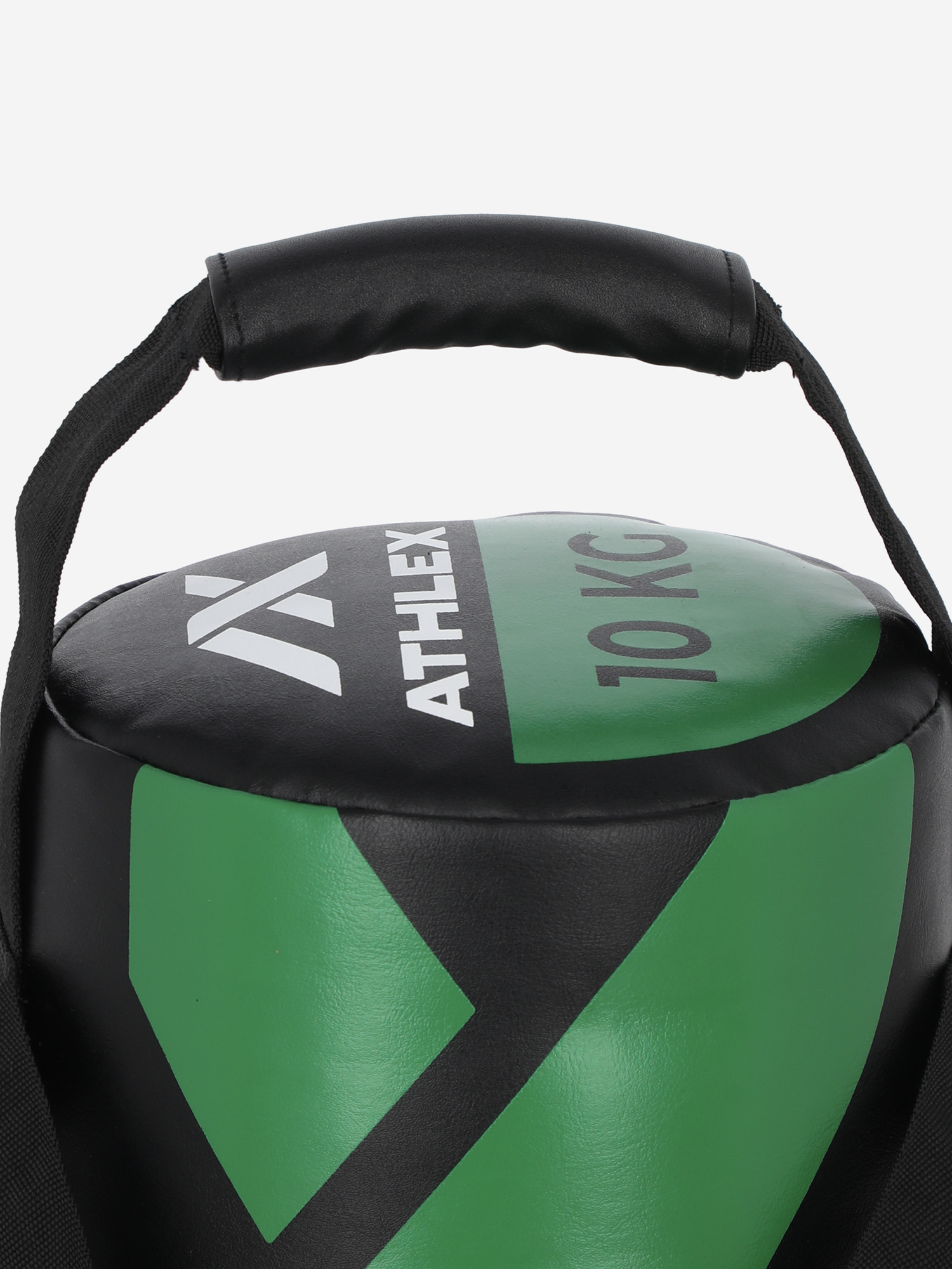 фото Мешок тренировочный athlex, 10 кг, зеленый
