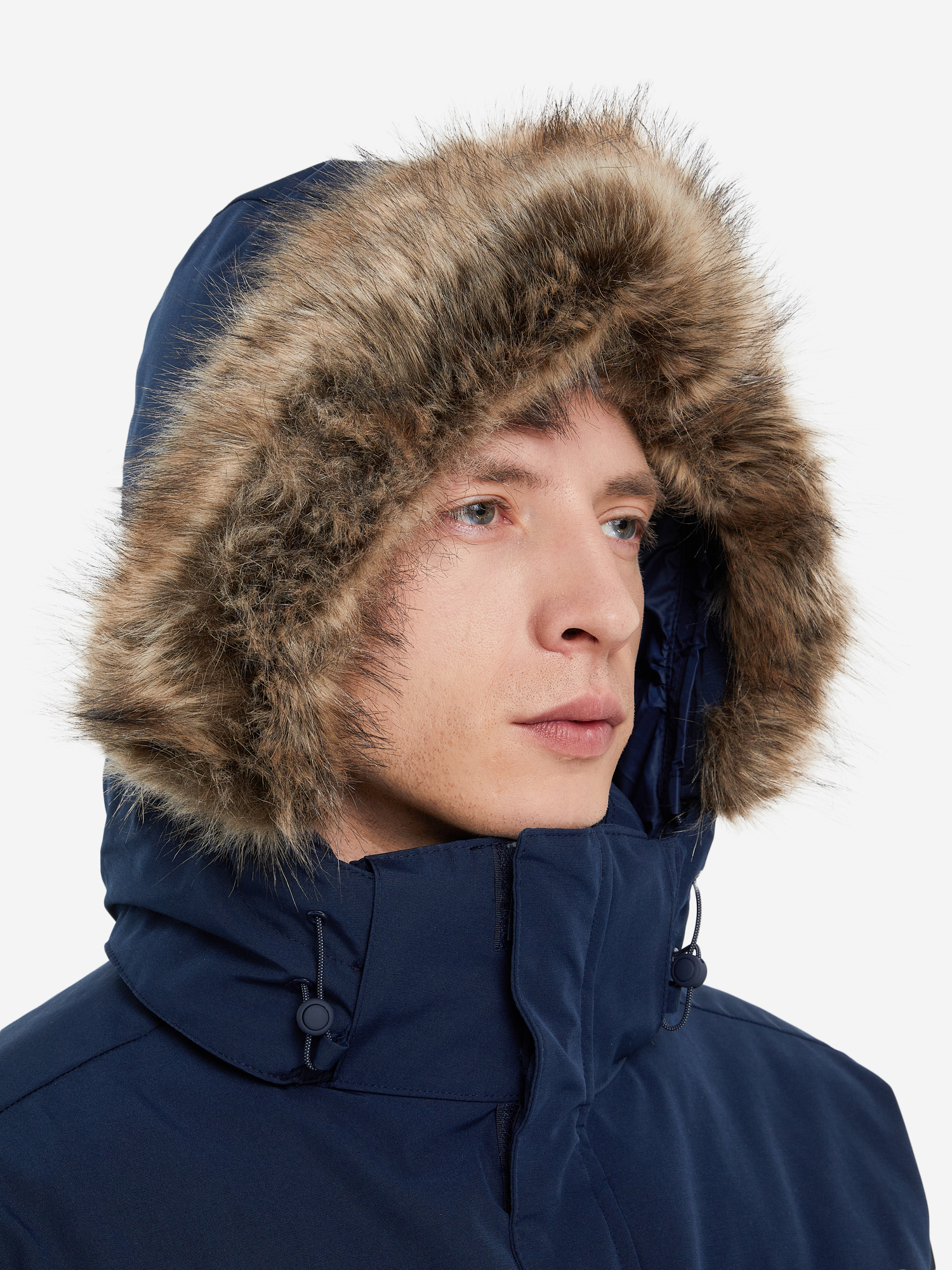 Куртка утепленная мужская Columbia Marquam Peak Fusion Parka, Синий 1957491CLB-464, размер RUS 50-52 - фото 4