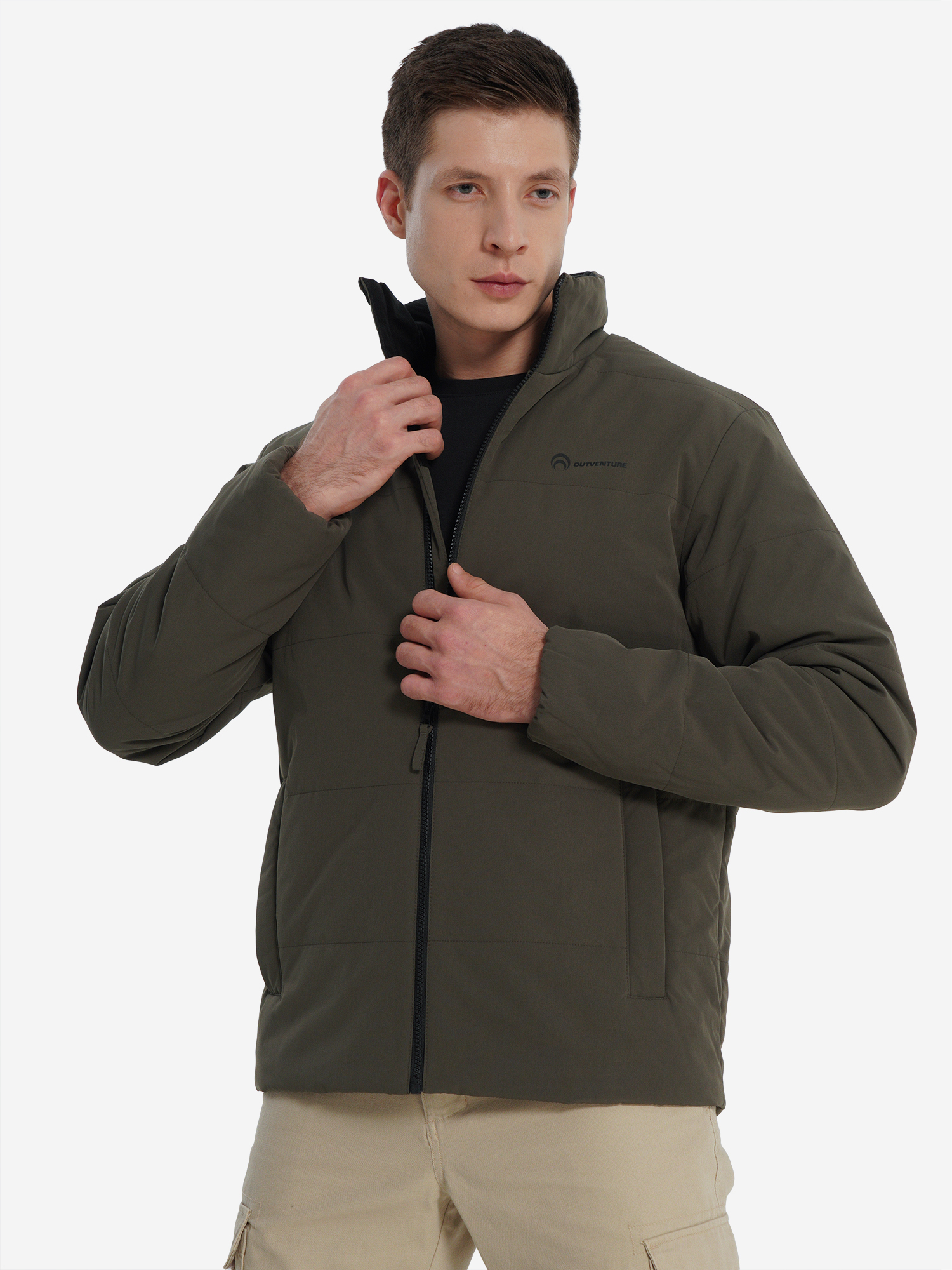 Куртка утепленная Outventure, коричневый, арт. 34474