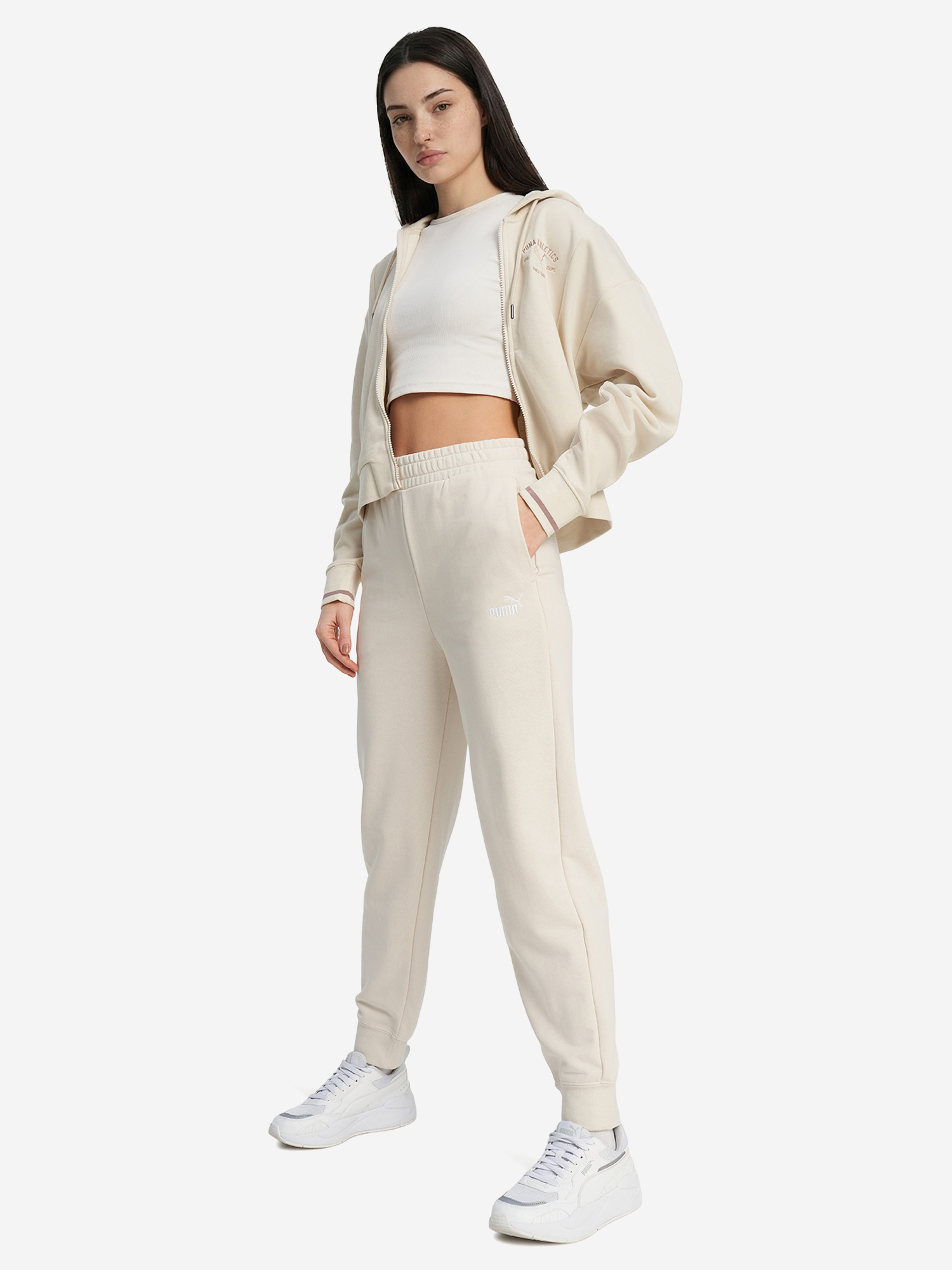 Брюки женские PUMA, Бежевый 5