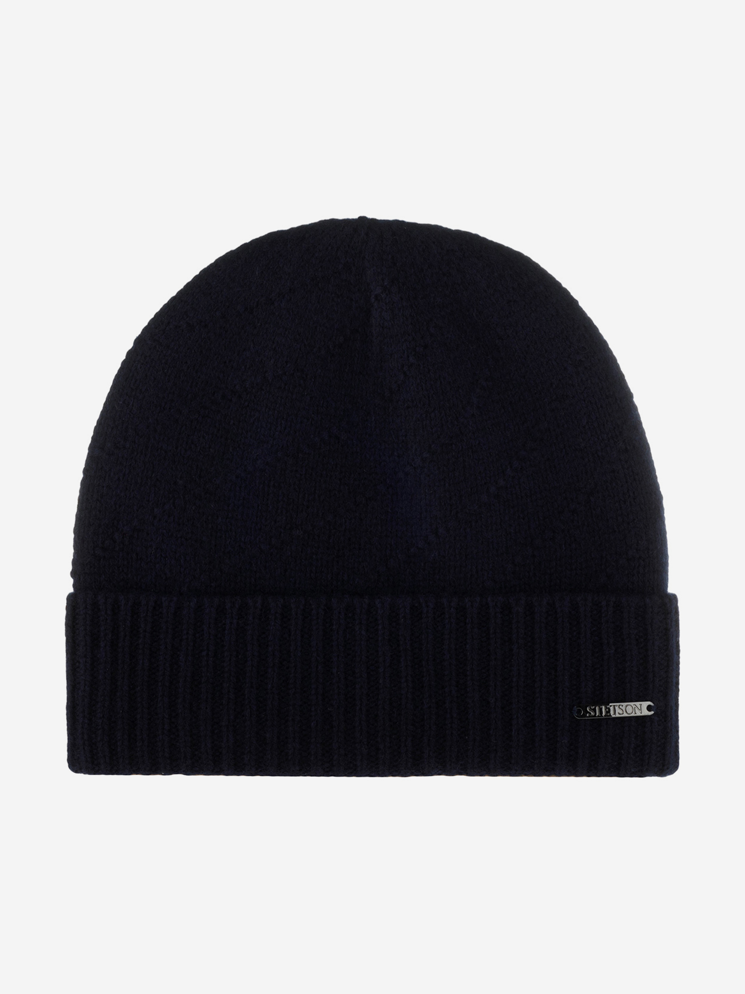Изображение товара Шапка с отворотом STETSON 8599218 BEANIE CASHMERE темно-синяя