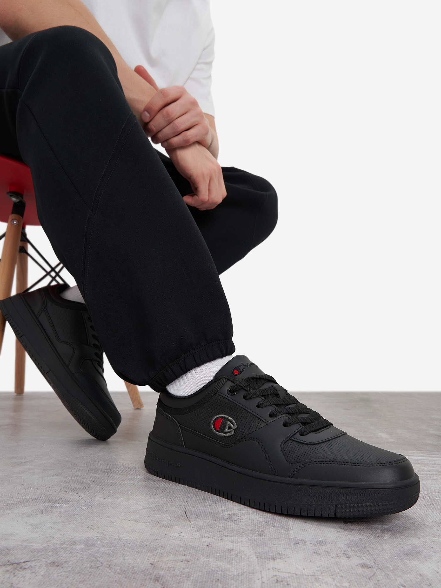 Изображение товара Мужские кеды Champion Nbc из искусственной кожи для спорта и повседневной носки