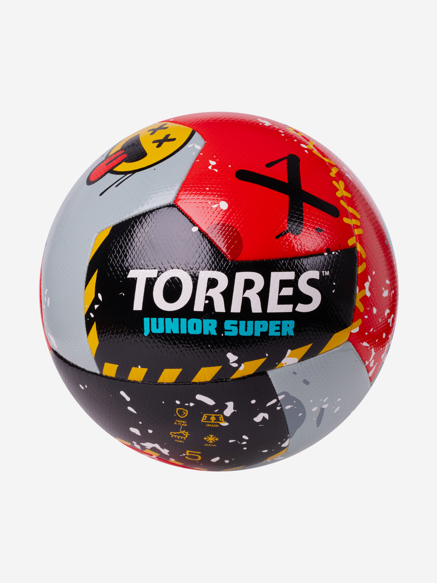 Мяч футбольный TORRES Junior-5 Super F323305, размер 5, Мультицвет