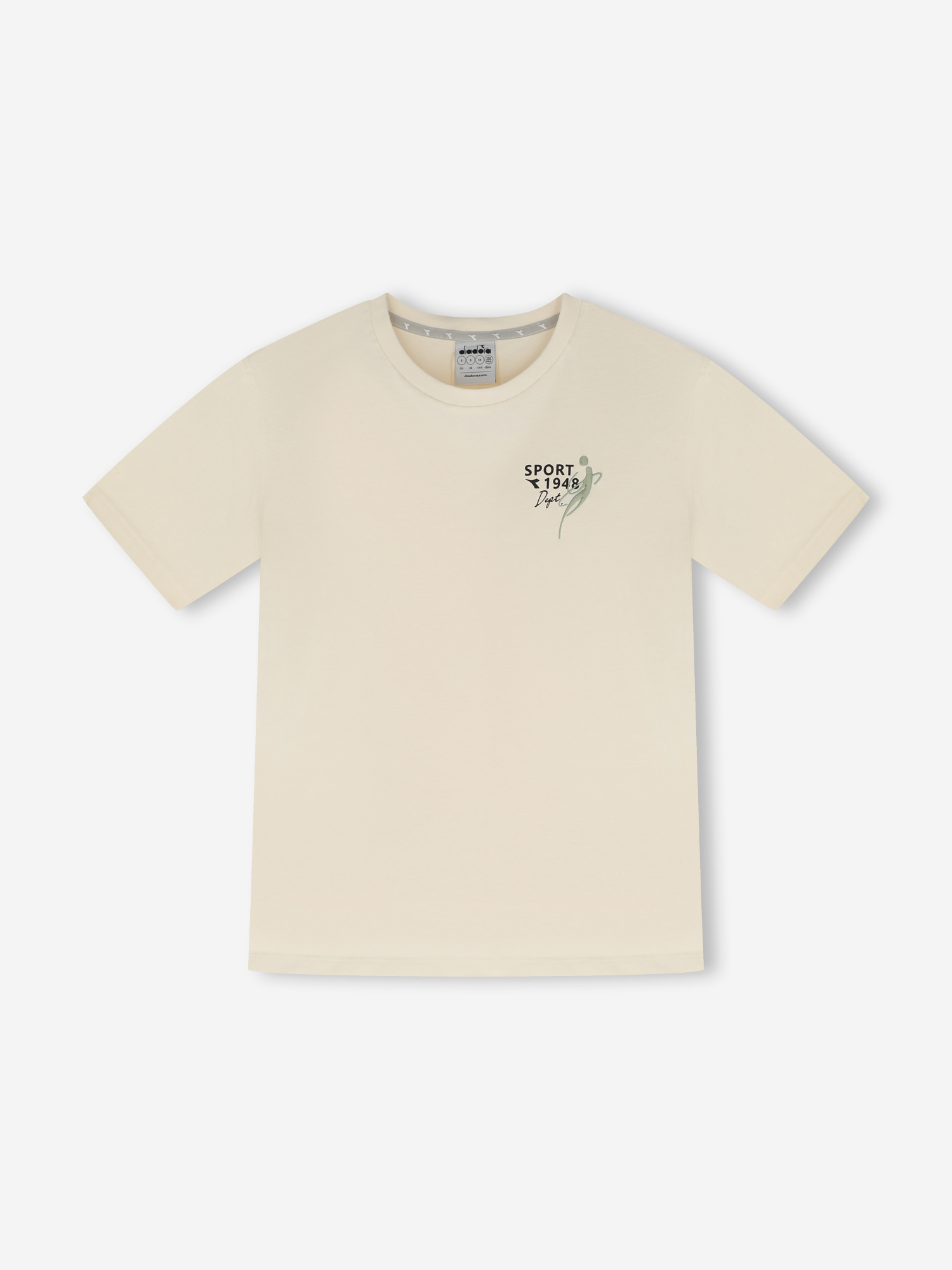 Футболка женская Diadora, бежевый, арт. 102.182884D07-20009