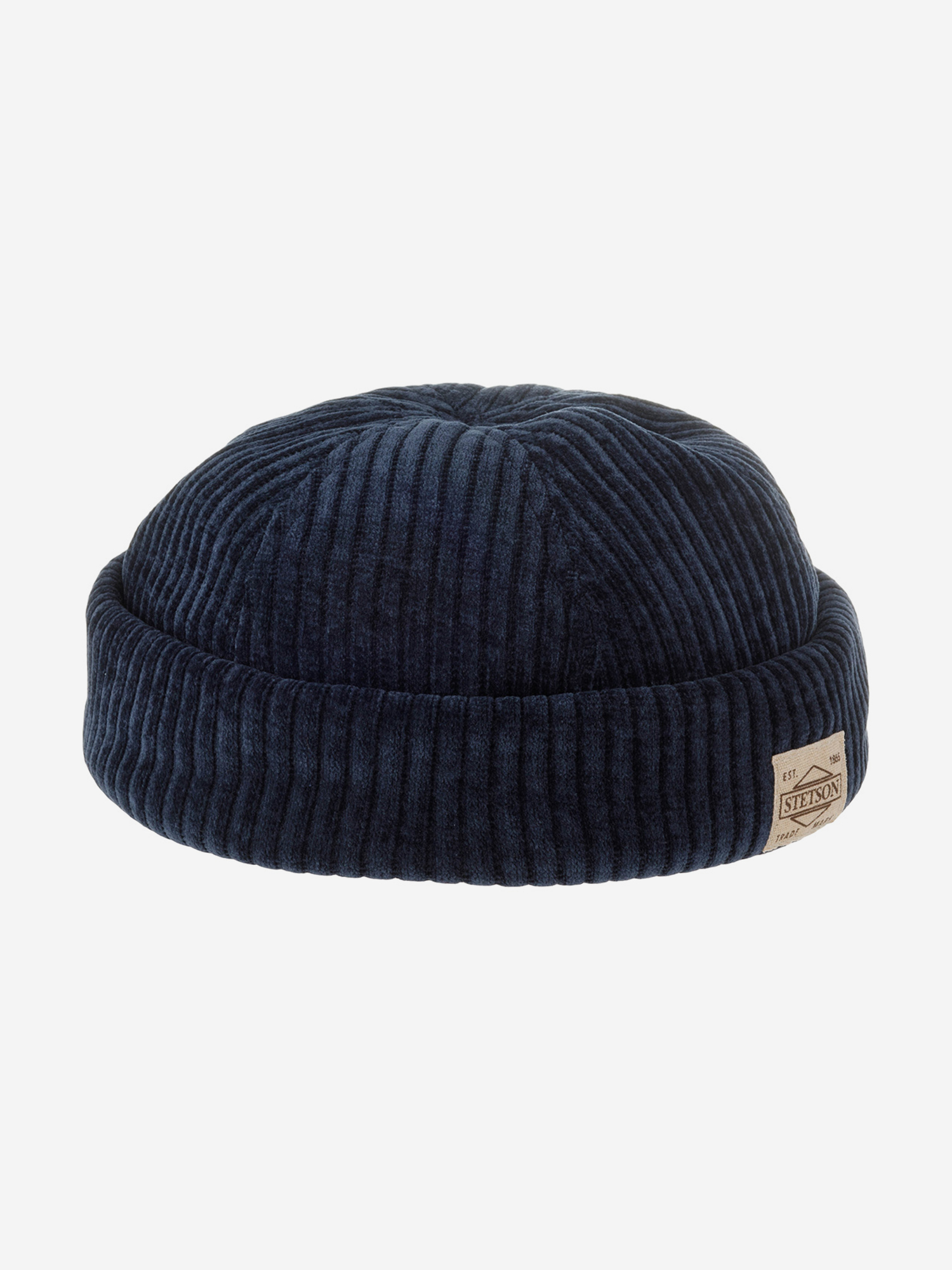 

Шапка докер STETSON 8815101 DOCKER CORDUROY JERSEY (синий), Синий