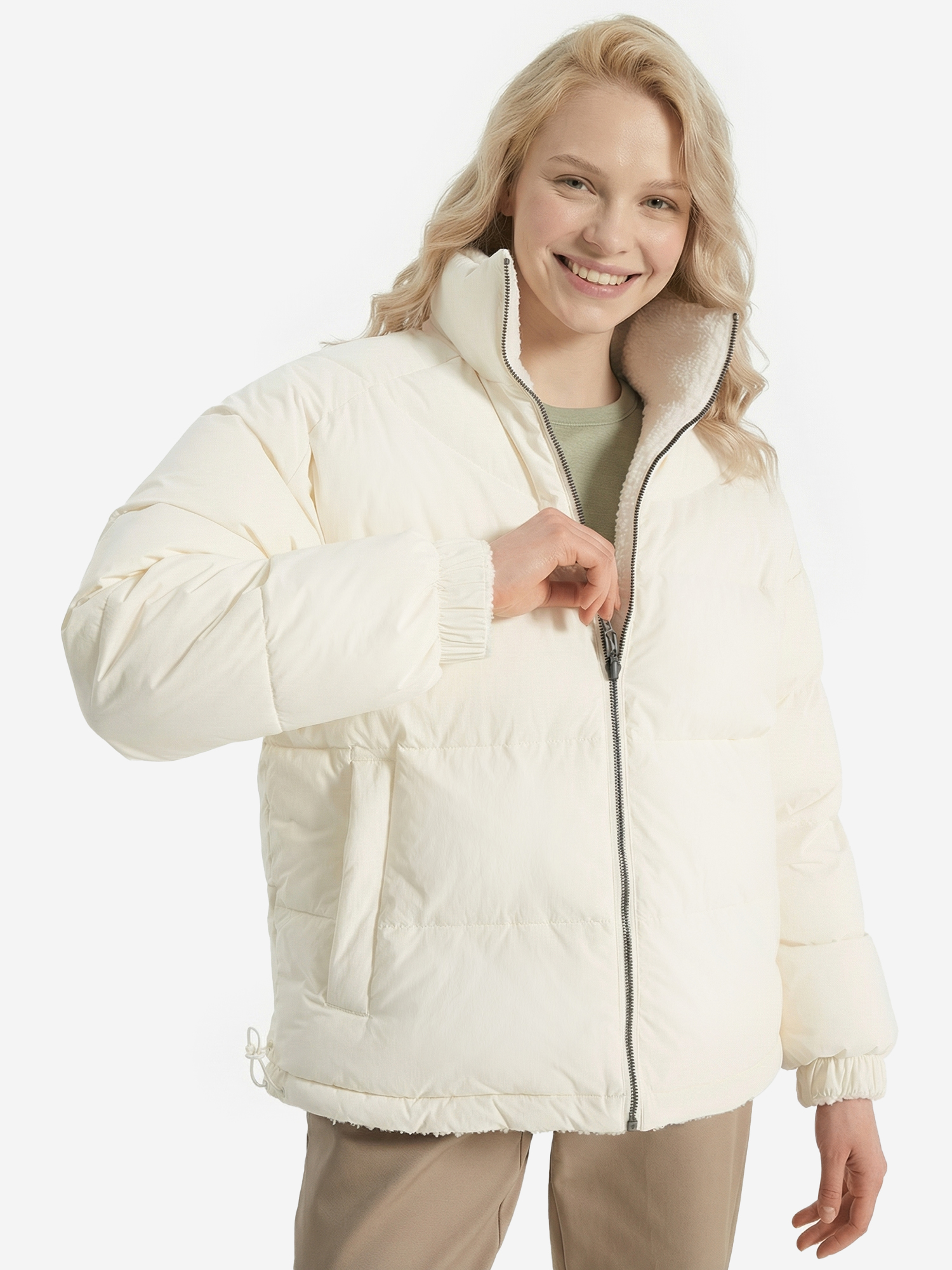 Изображение товара Женский двусторонний пуховик Northland с водоотталкивающей пропиткой